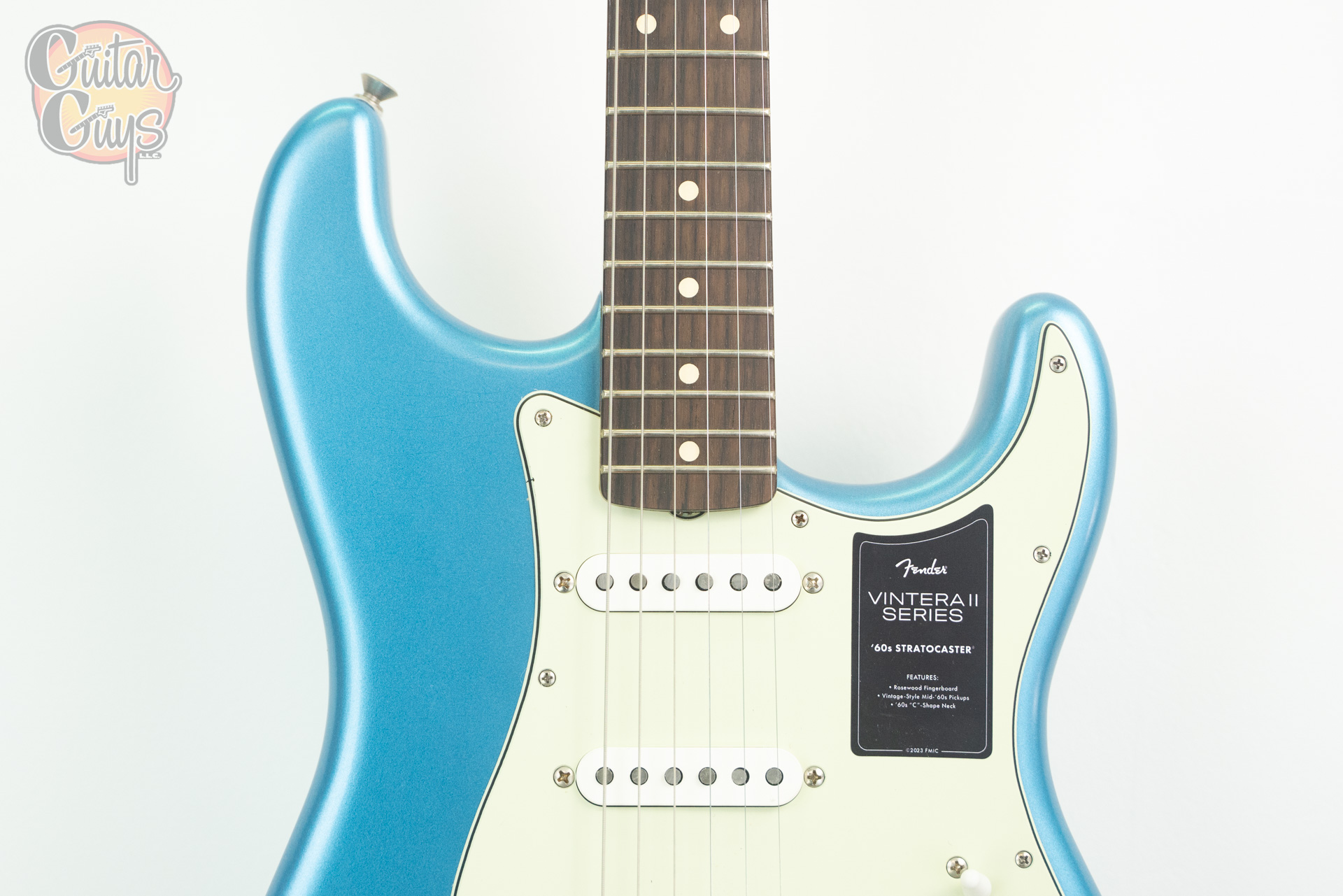 Fender Vintera II Road Worn Stratocaster Lake Placid Blue* - Image 3
