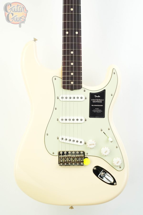 Fender Vintera II '60s Stratocaster RW Olympic White - Guitar Guys