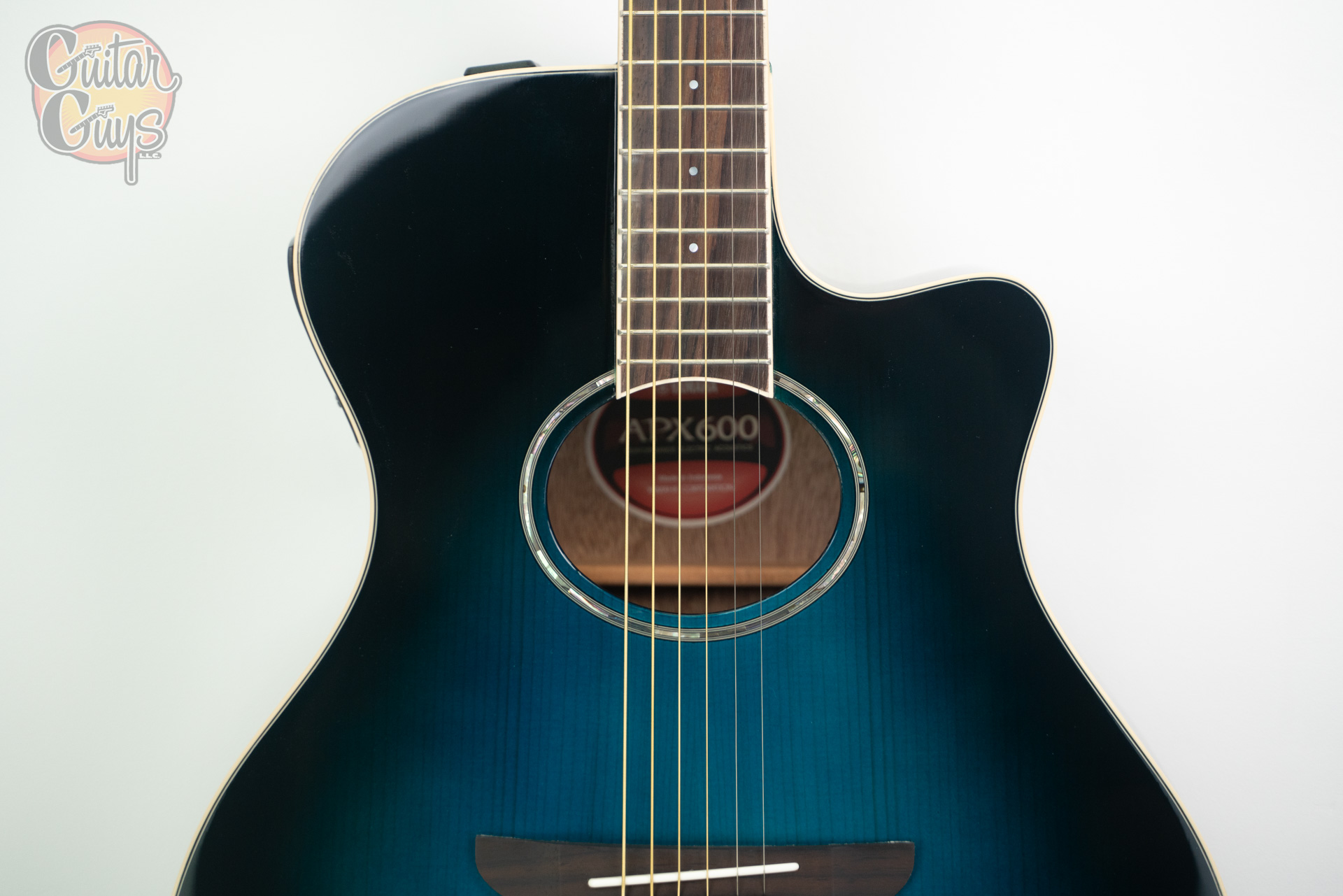 Yamaha APX 600 (Oriental Blue Burst) - Guitar Guys