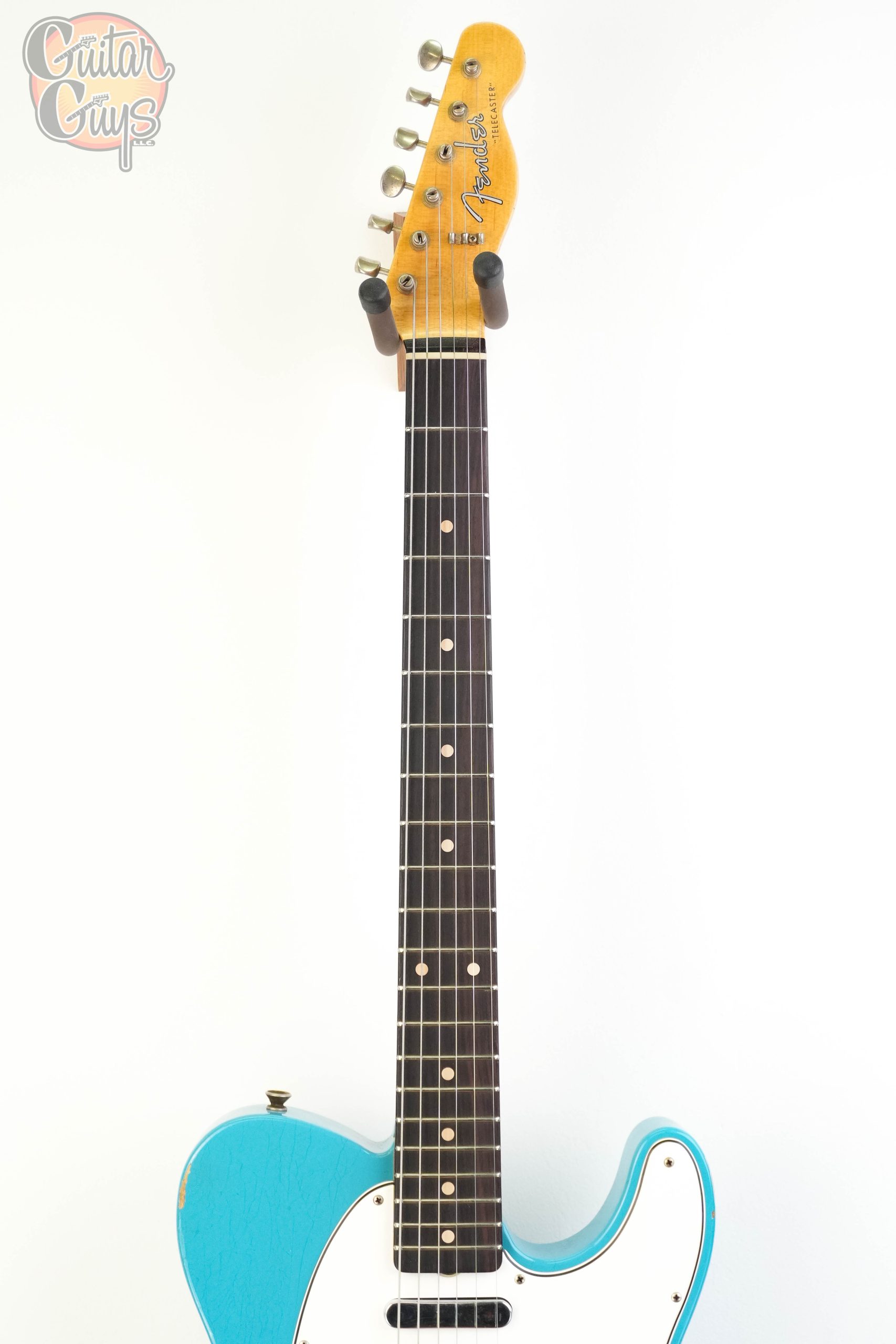 Pre-Owned Fender Custom Shop WW10 1959 Telecaster Heavy Relic Taos Turquoise - Image 2