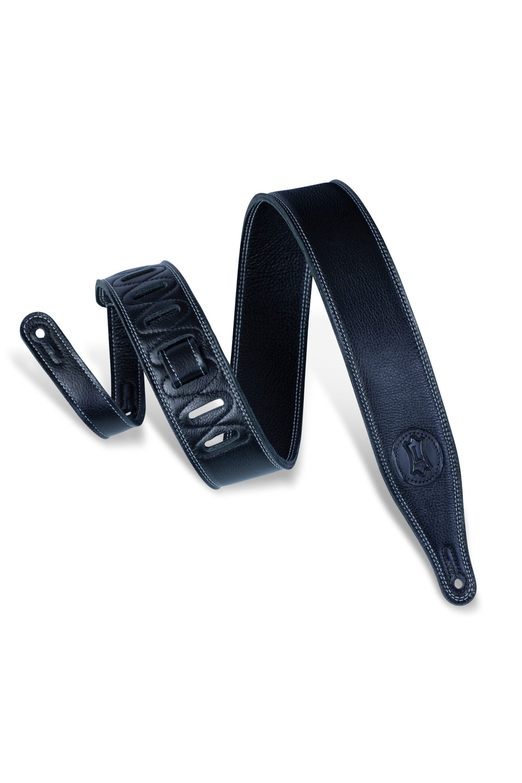 Levy's M17SS-BLK 2.5" Leather Black Strap
