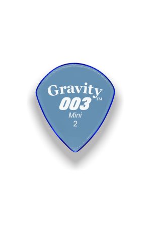 Gravity Picks G003M2P 003 Mini 2mm Polished Blue