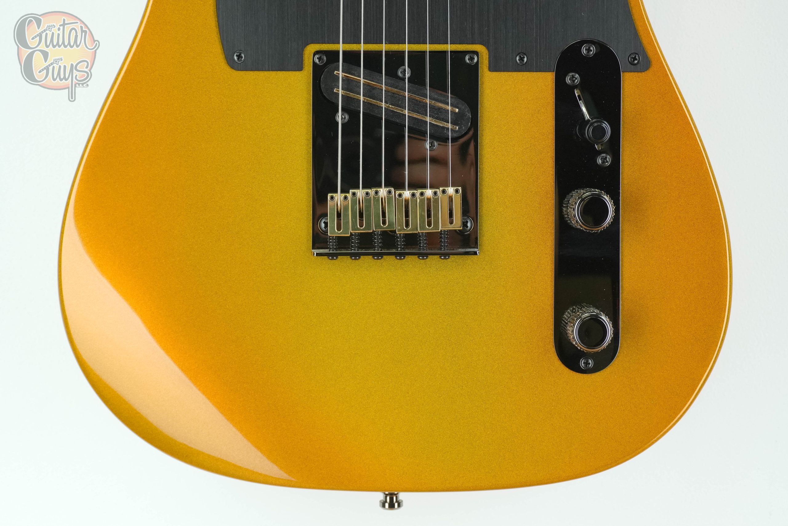 Fender 75th Anniversary American Ultra II Telecaster Liquid Gold - Image 3