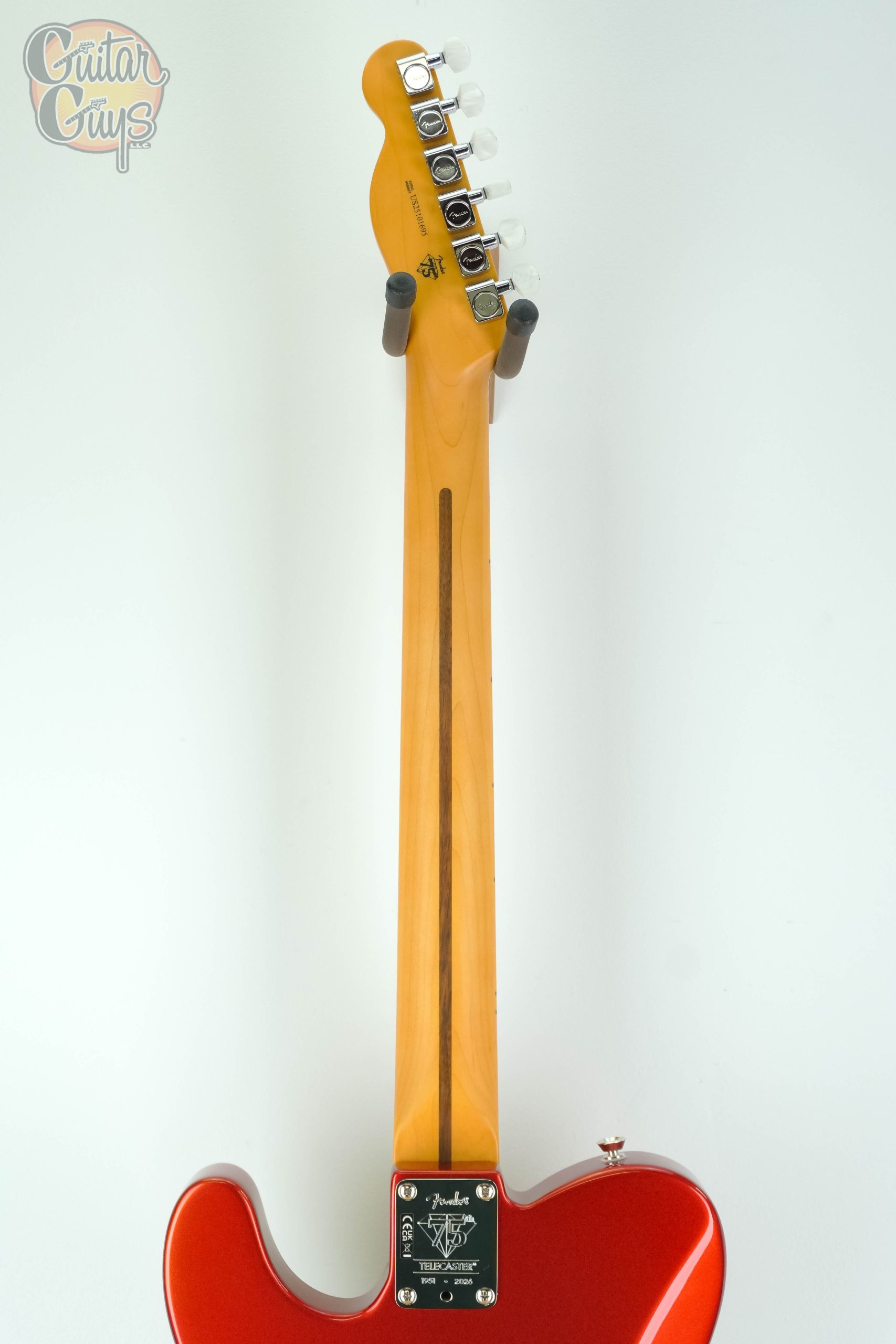 Fender 75th Anniversary American Professional Classic Cabronita Telecaster Candy Apple Red - Image 7