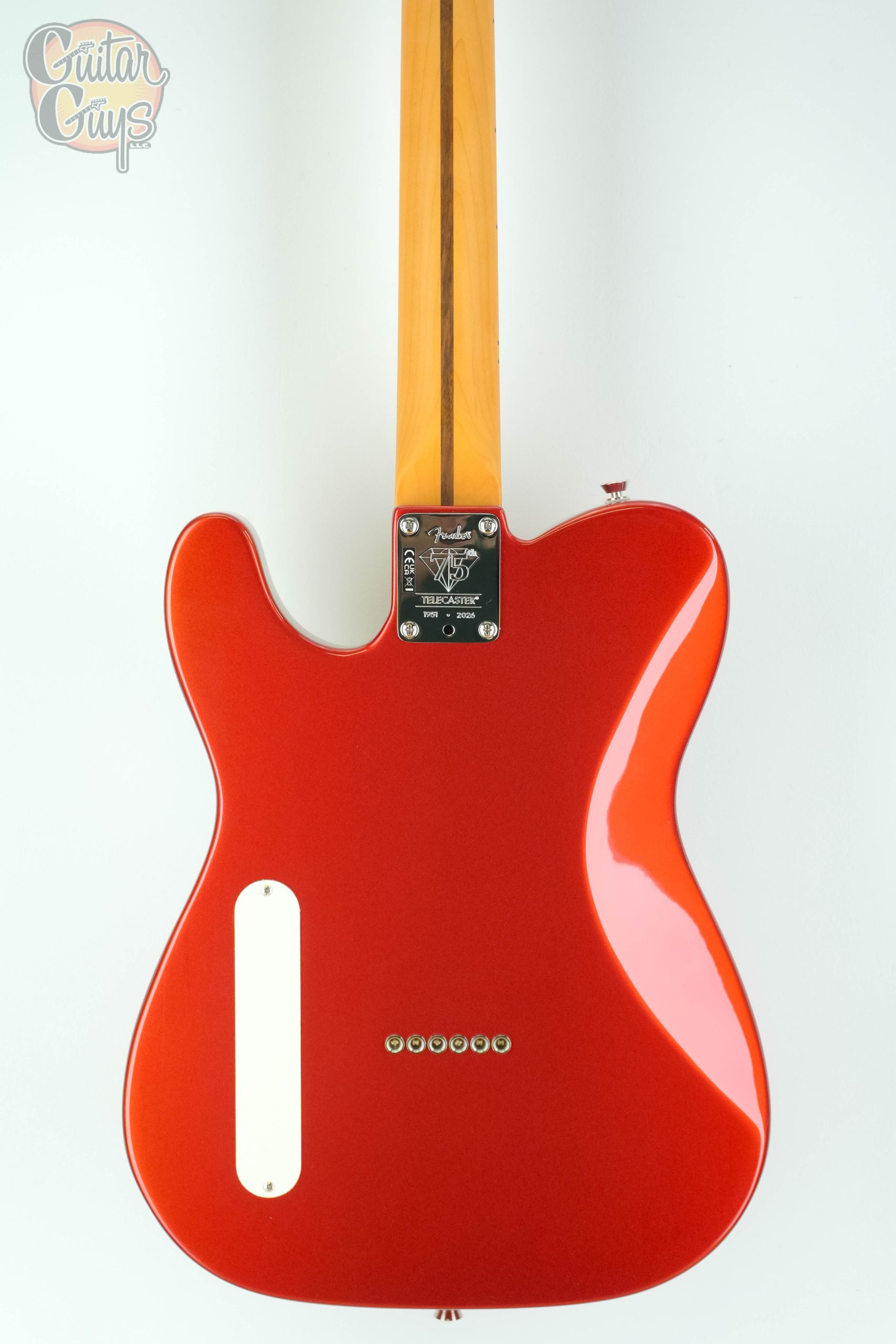 Fender 75th Anniversary American Professional Classic Cabronita Telecaster Candy Apple Red - Image 8