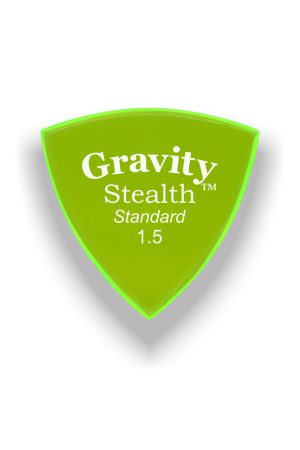Gravity Picks GSSS15M 1.5mm Stealth Standard Green
