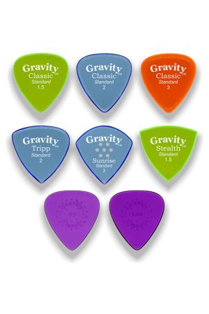 Gravity Picks GVARST 8 Pick Variety Pack