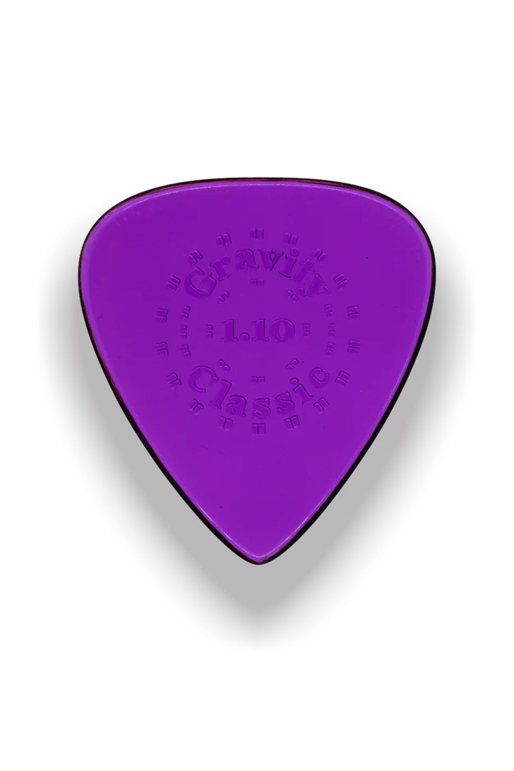 Gravity Picks GTCL10 Classic Standard 1.10mm 3 Pack Purple
