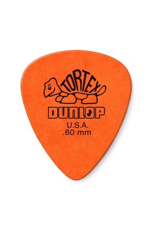 Dunlop Tortex Standard Guitar Picks Orange .60mm 12-pack