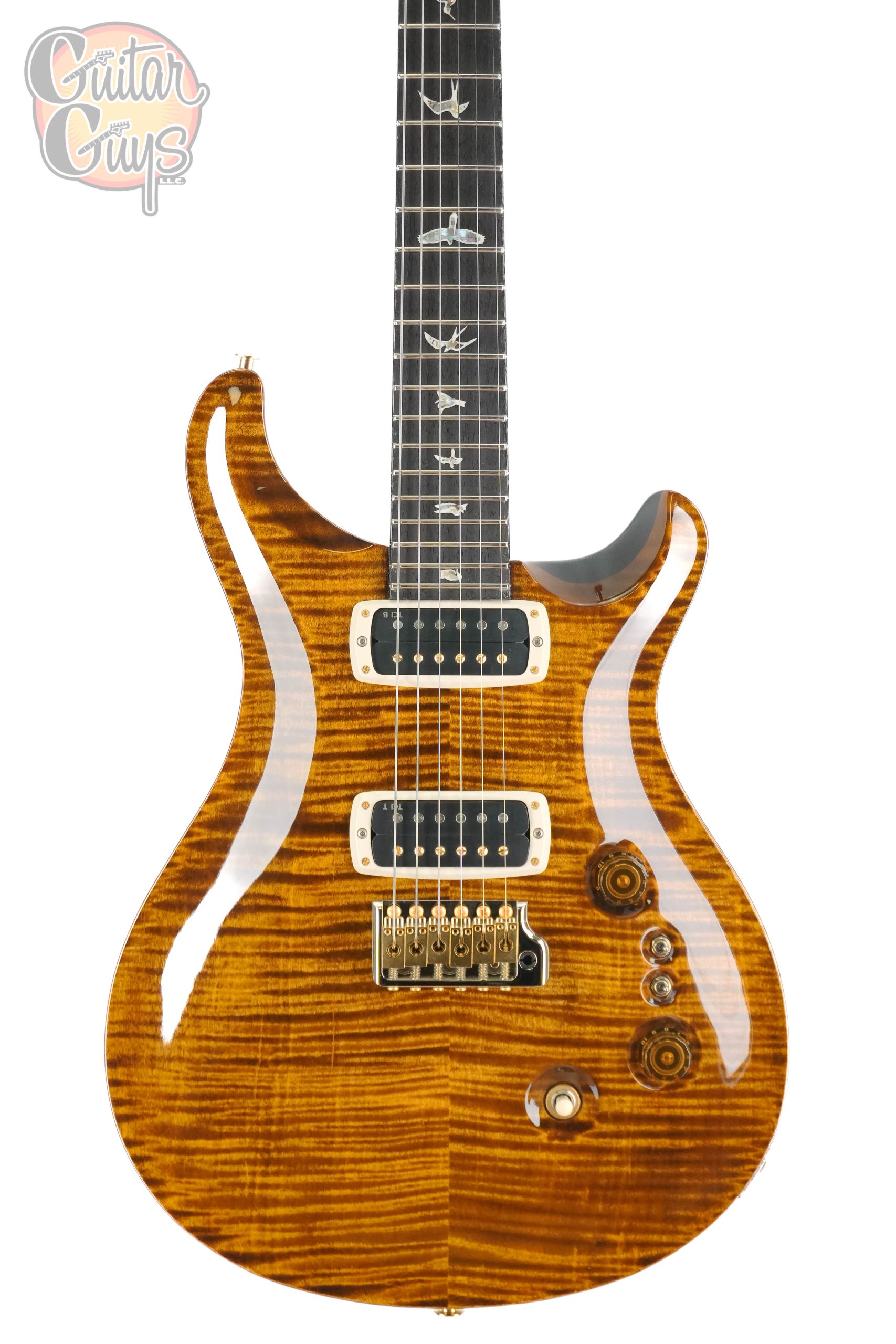 PRS Custom 24-08 10 Top Yellow Tiger
