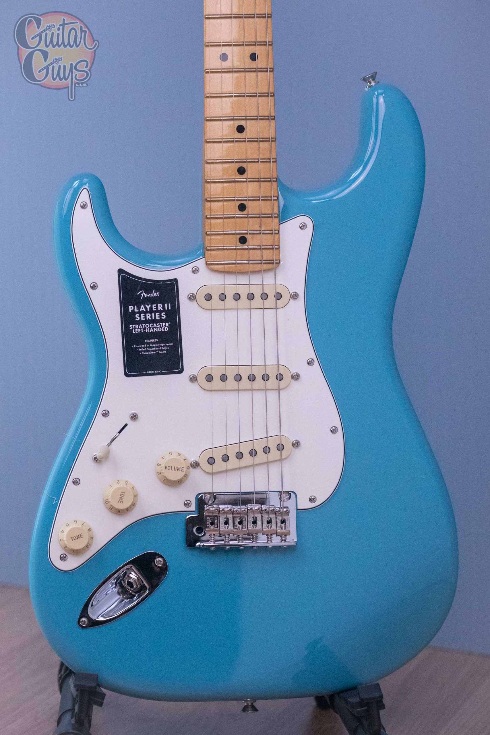 Fender Player II Stratocaster Left Handed Aquatone Blue - Image 4