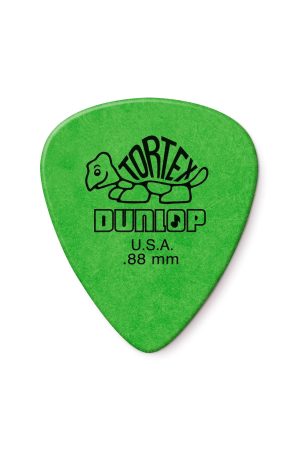 Dunlop Tortex Standard Guitar Picks Green .88mm 12-pack
