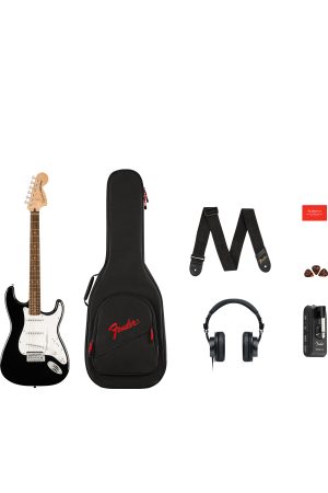 Squier Affinity Series Stratocaster Mustang Micro Pack