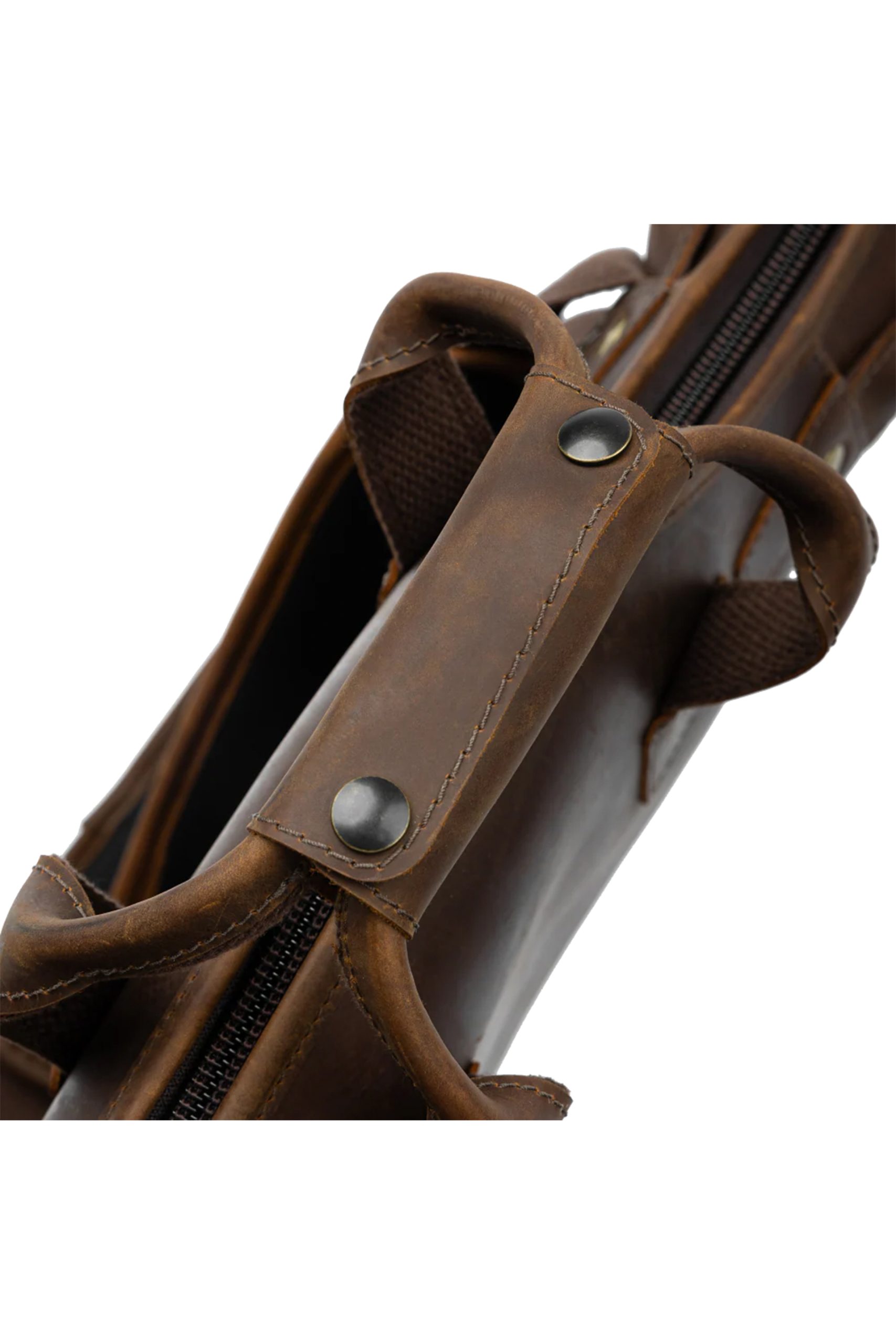 Levy's Solera Series Leather Bag Brown - Image 5