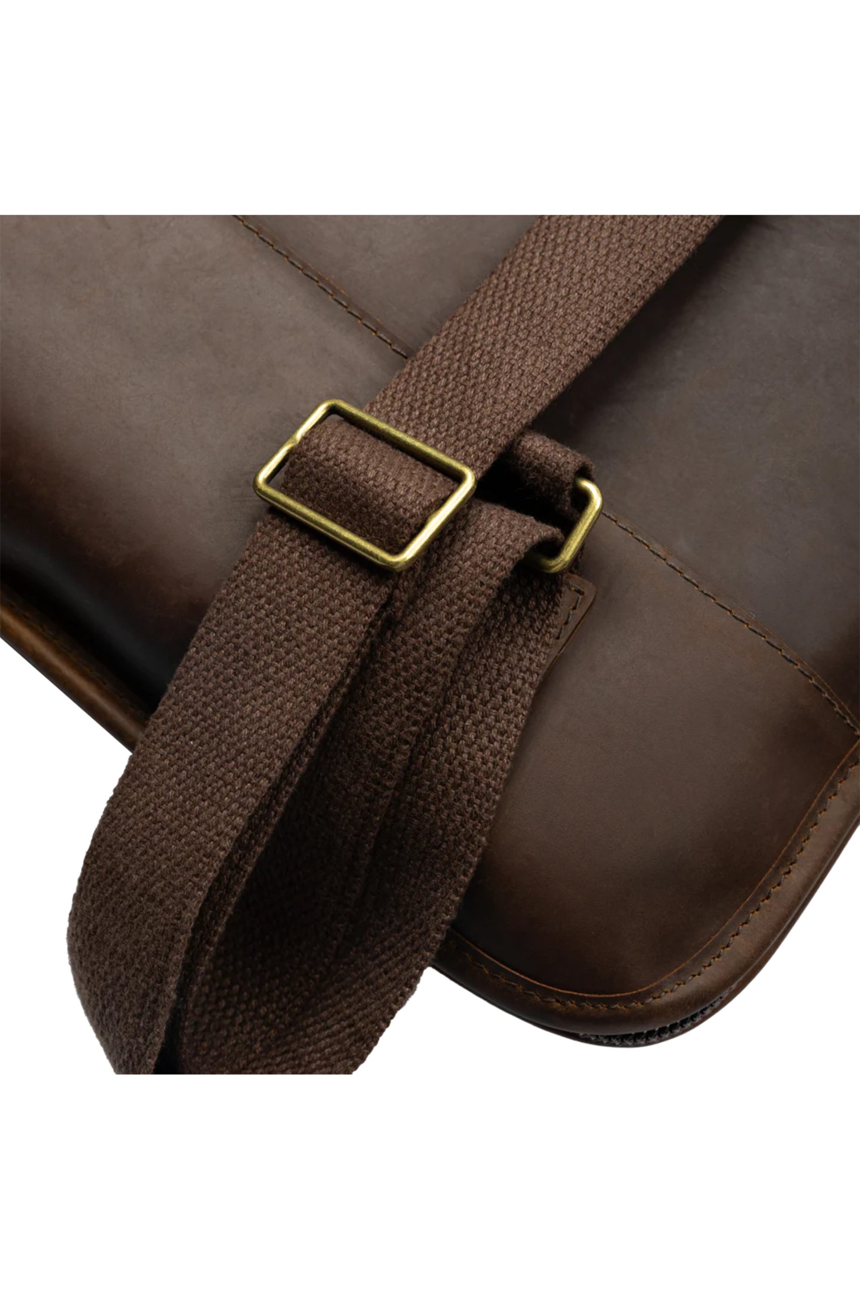 Levy's Solera Series Leather Bag Brown - Image 8