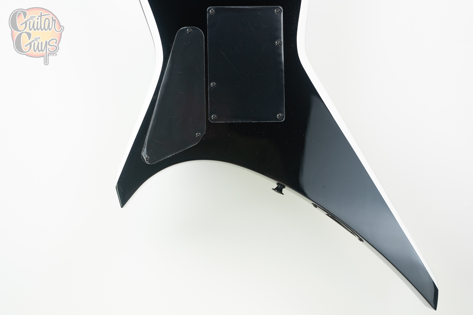 Jackson Warrior JS32 Black with White Bevel - Image 7