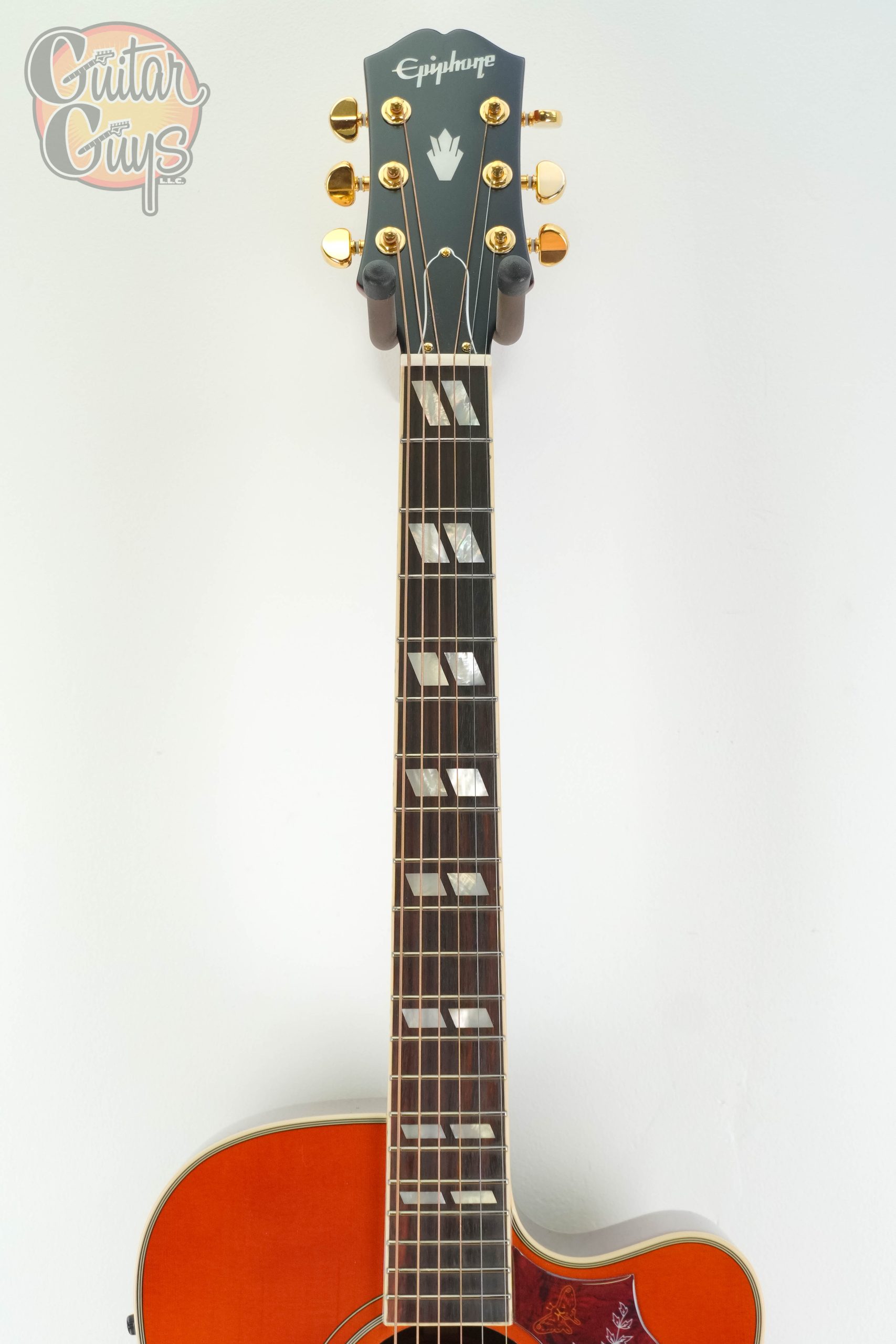 Epiphone Hummingbird Standard EC Cherry Sunburst - Image 2