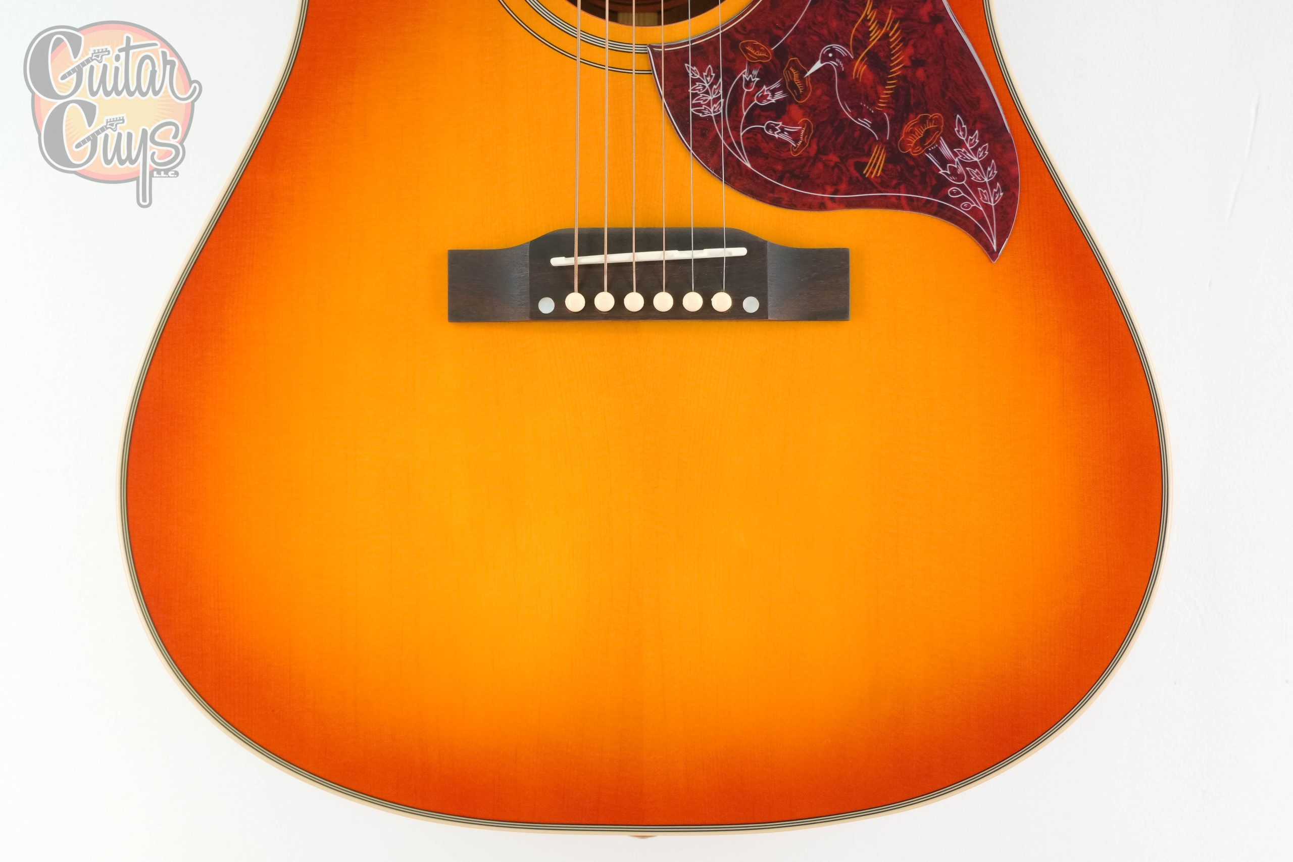 Epiphone Hummingbird Standard EC Cherry Sunburst - Image 3