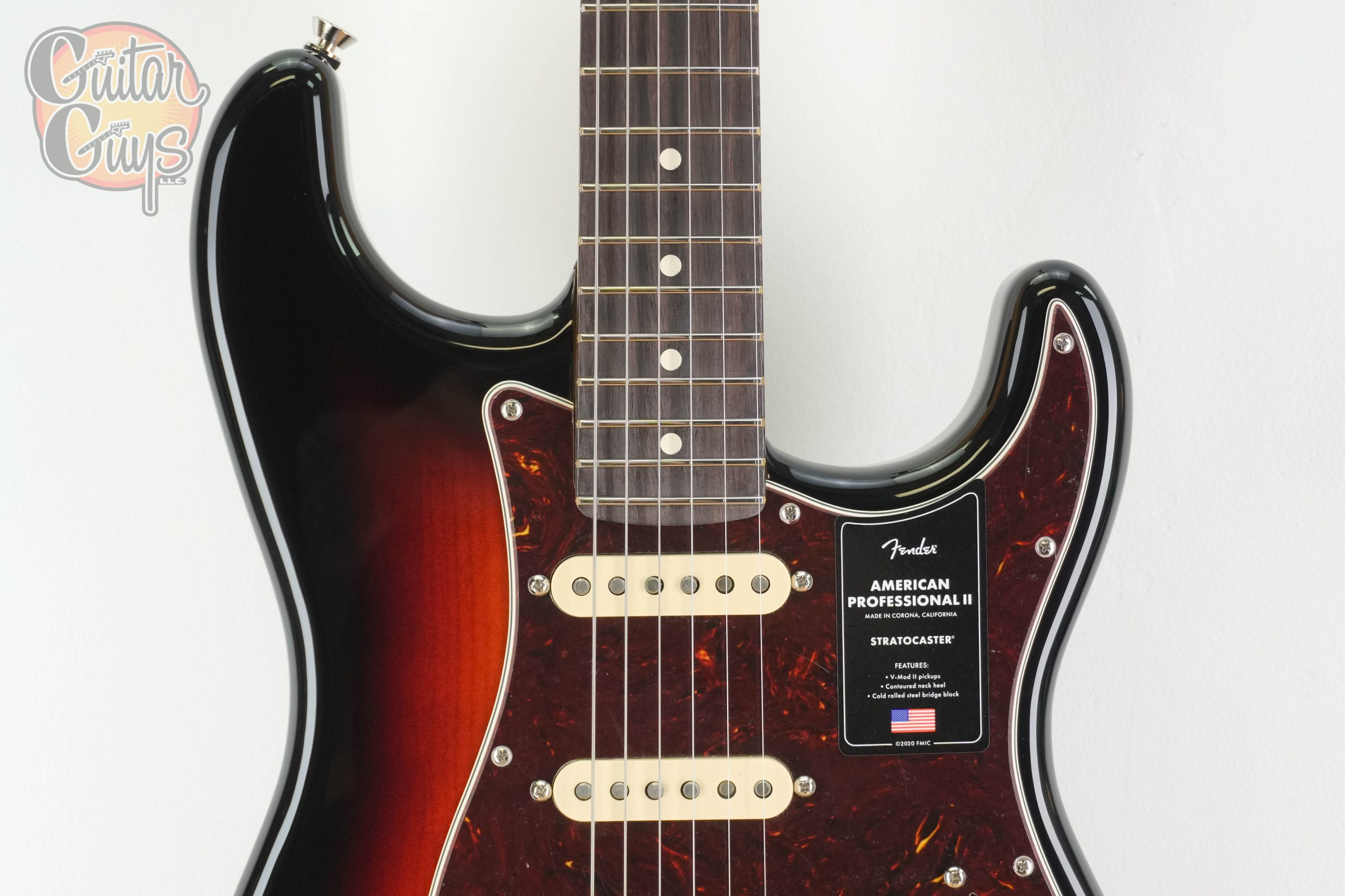 Fender American Professional II Stratocaster RW 3-Color Sunburst - Image 4