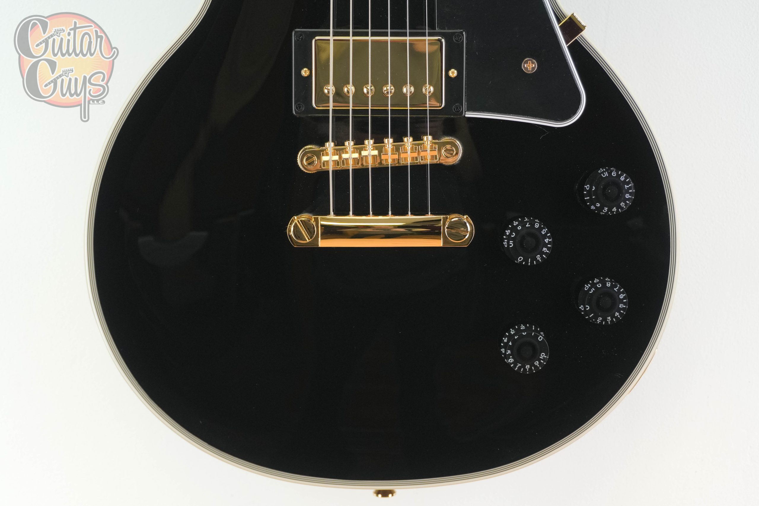 Epiphone Les Paul Custom Ebony - Image 3