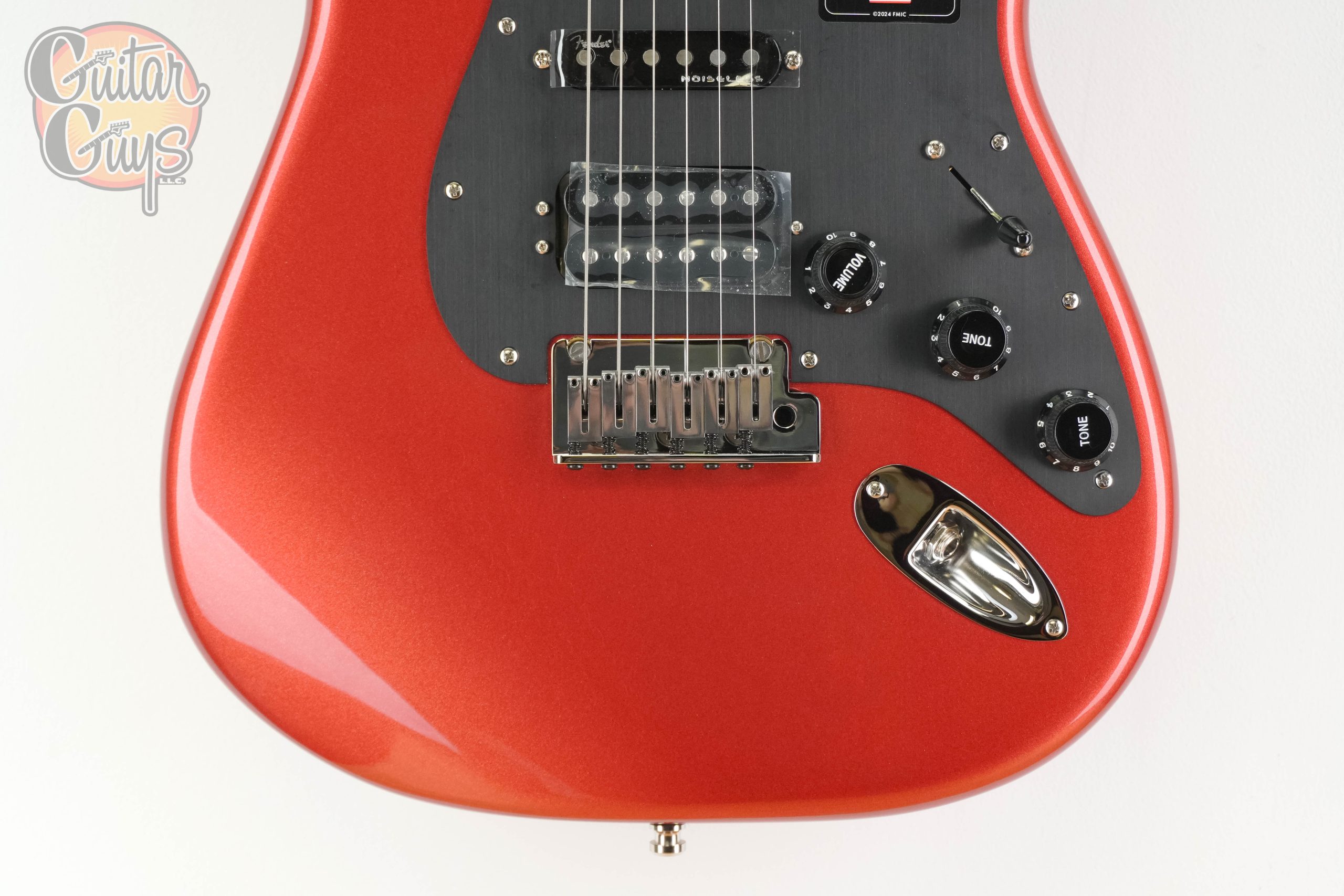 Fender American Ultra II Stratocaster HSS Sinister Red - Image 3