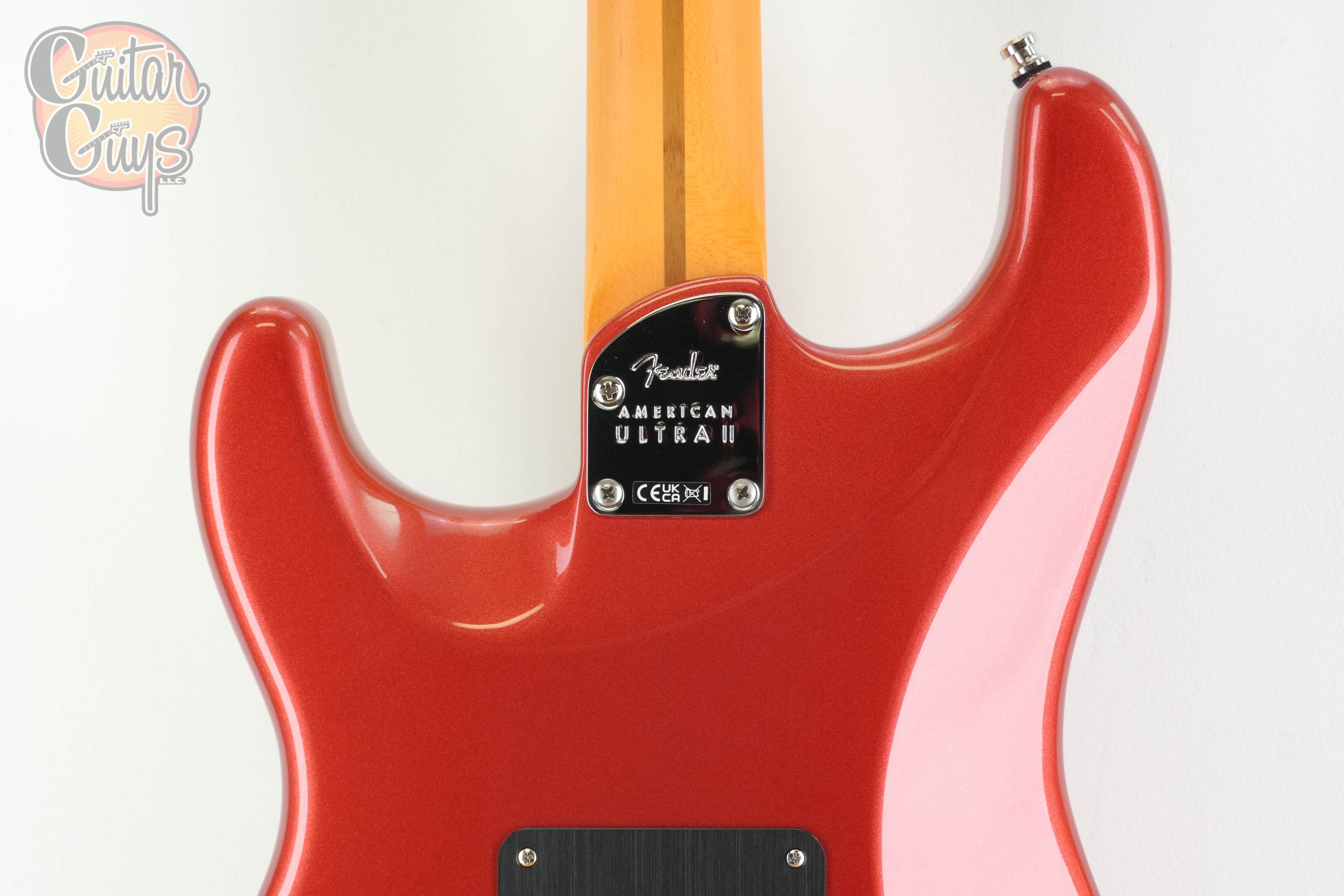 Fender American Ultra II Stratocaster HSS Sinister Red - Image 6