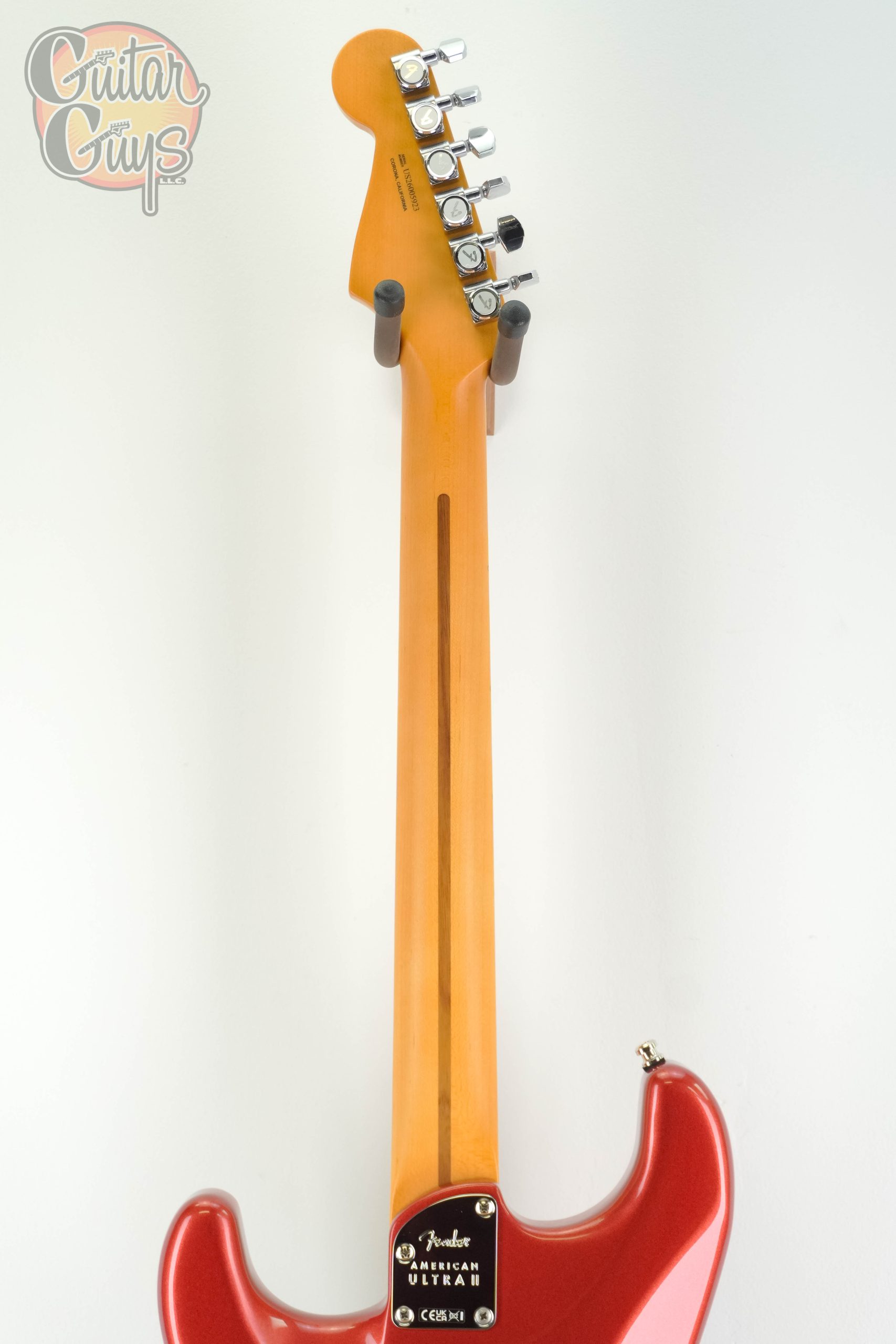 Fender American Ultra II Stratocaster HSS Sinister Red - Image 7