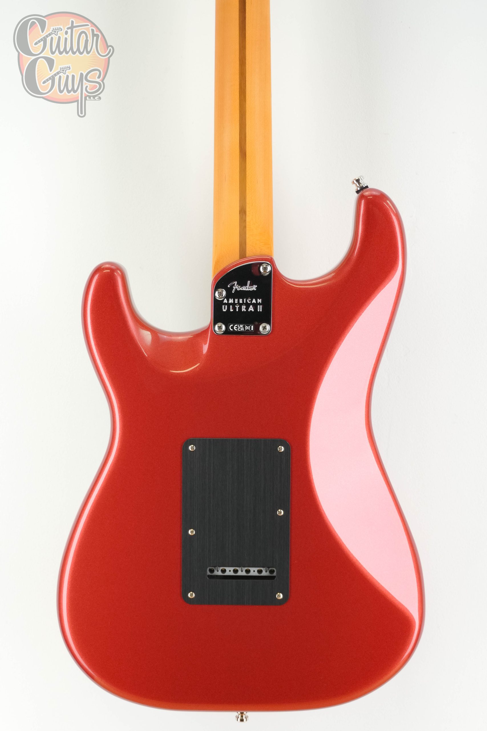 Fender American Ultra II Stratocaster HSS Sinister Red - Image 8