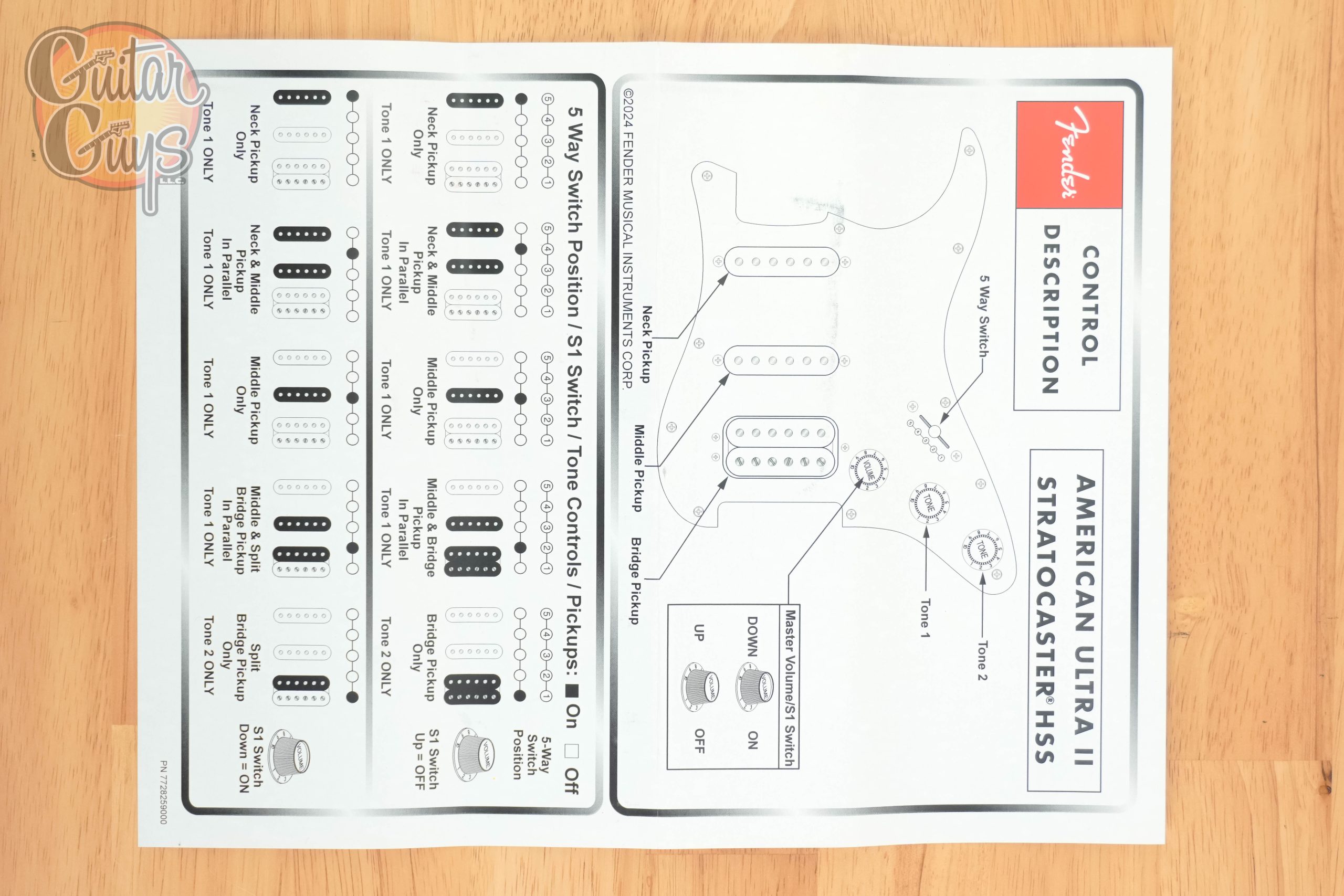 Fender American Ultra II Stratocaster HSS Sinister Red - Image 10