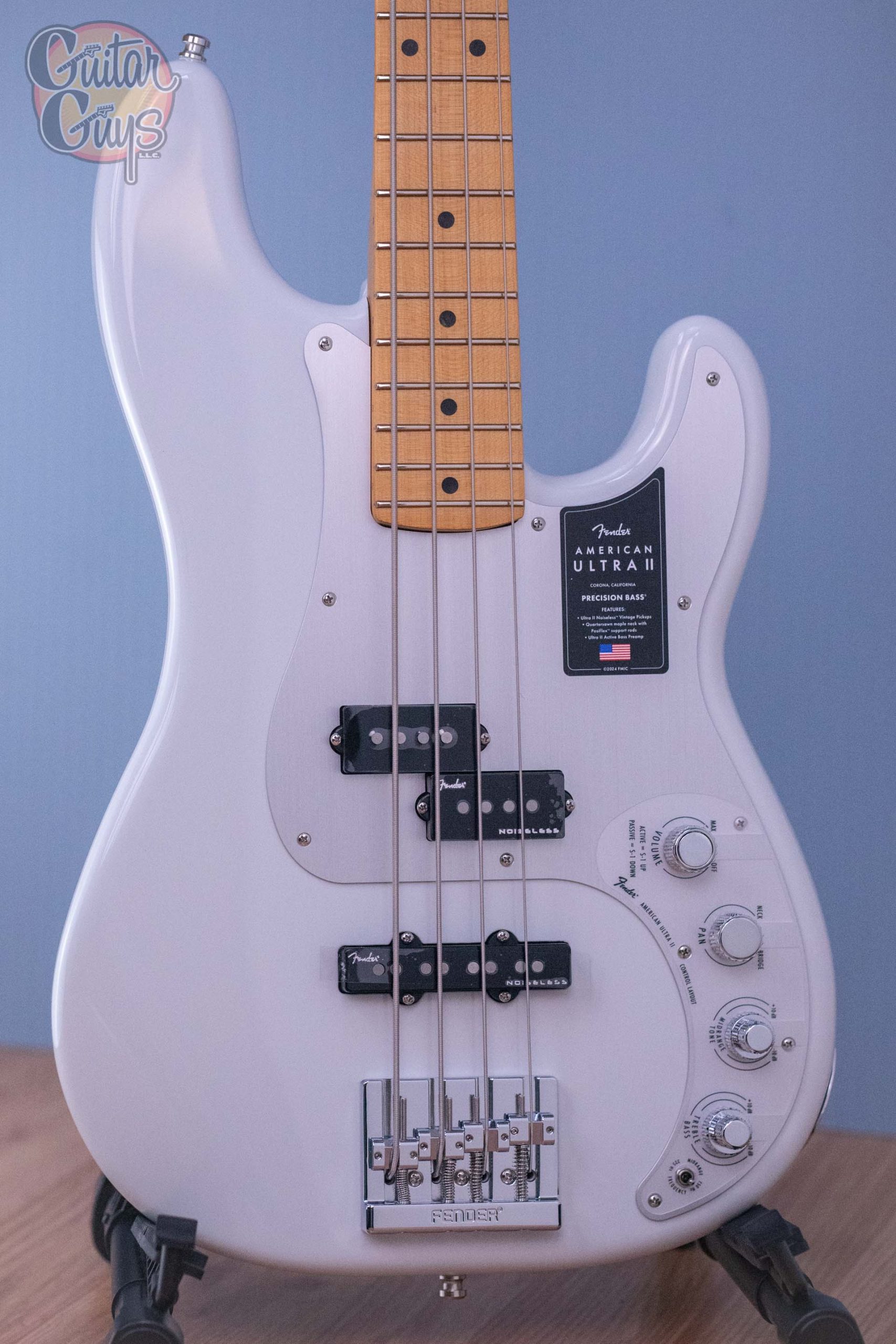 Fender American Ultra II Precision Bass Avalanche - Image 5