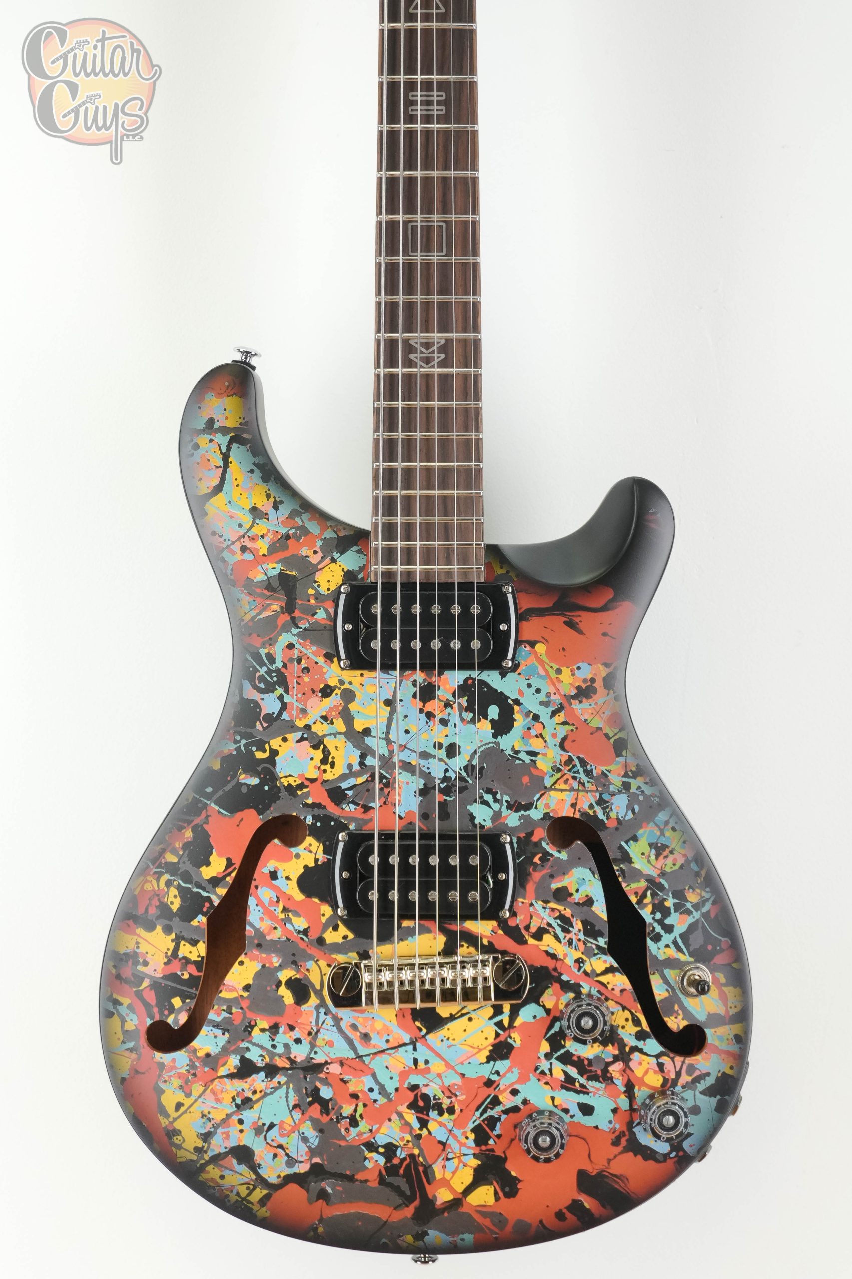 PRS SE Ed Sheeran Hollowbody I Piezo Baritone Cosmic Splash