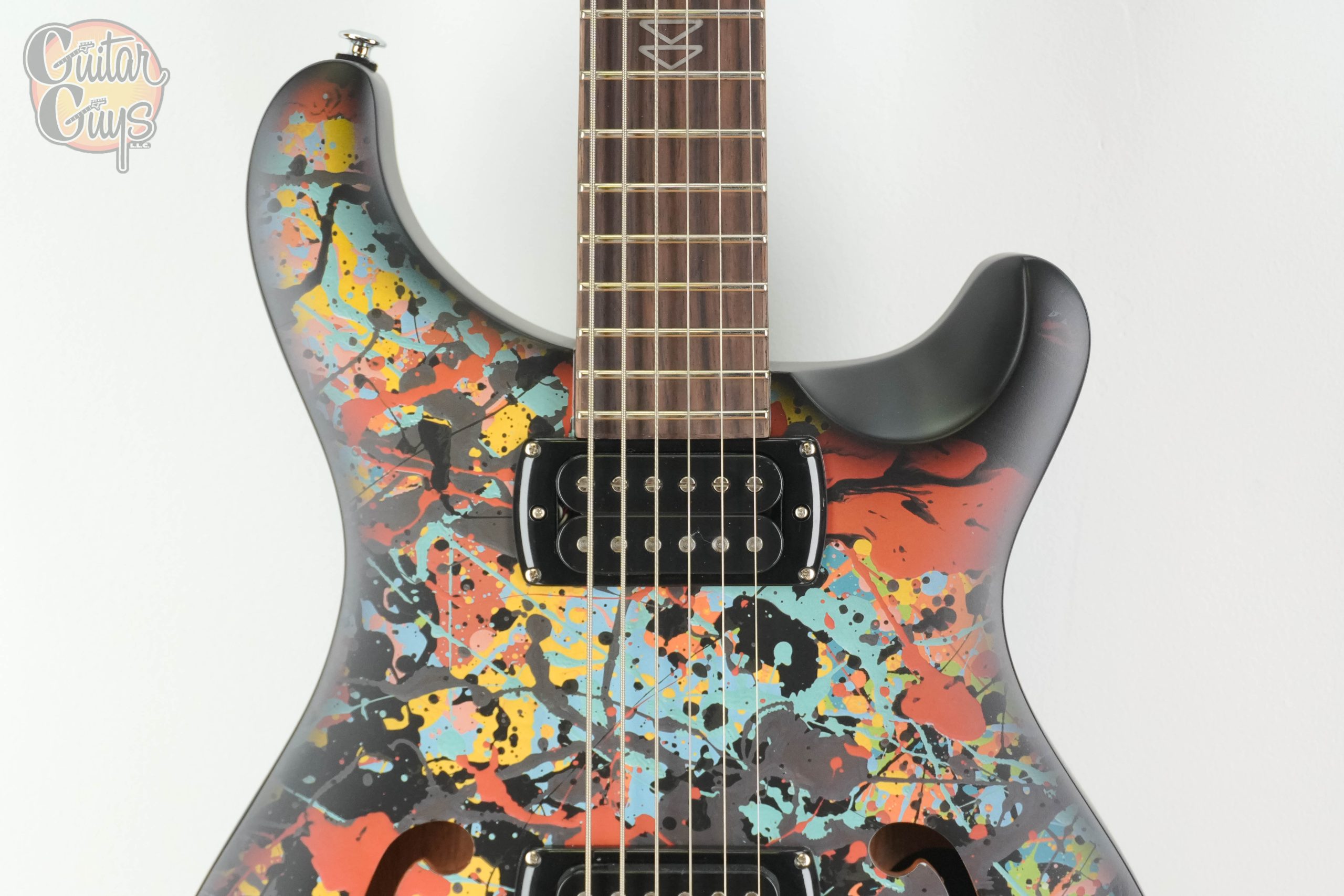 PRS SE Ed Sheeran Hollowbody I Piezo Baritone Cosmic Splash - Image 4