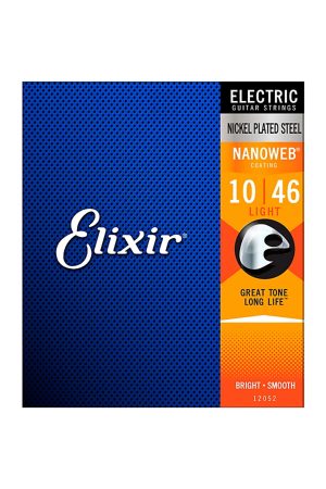 Elixir 12052 Electric Nanoweb Light 10-46