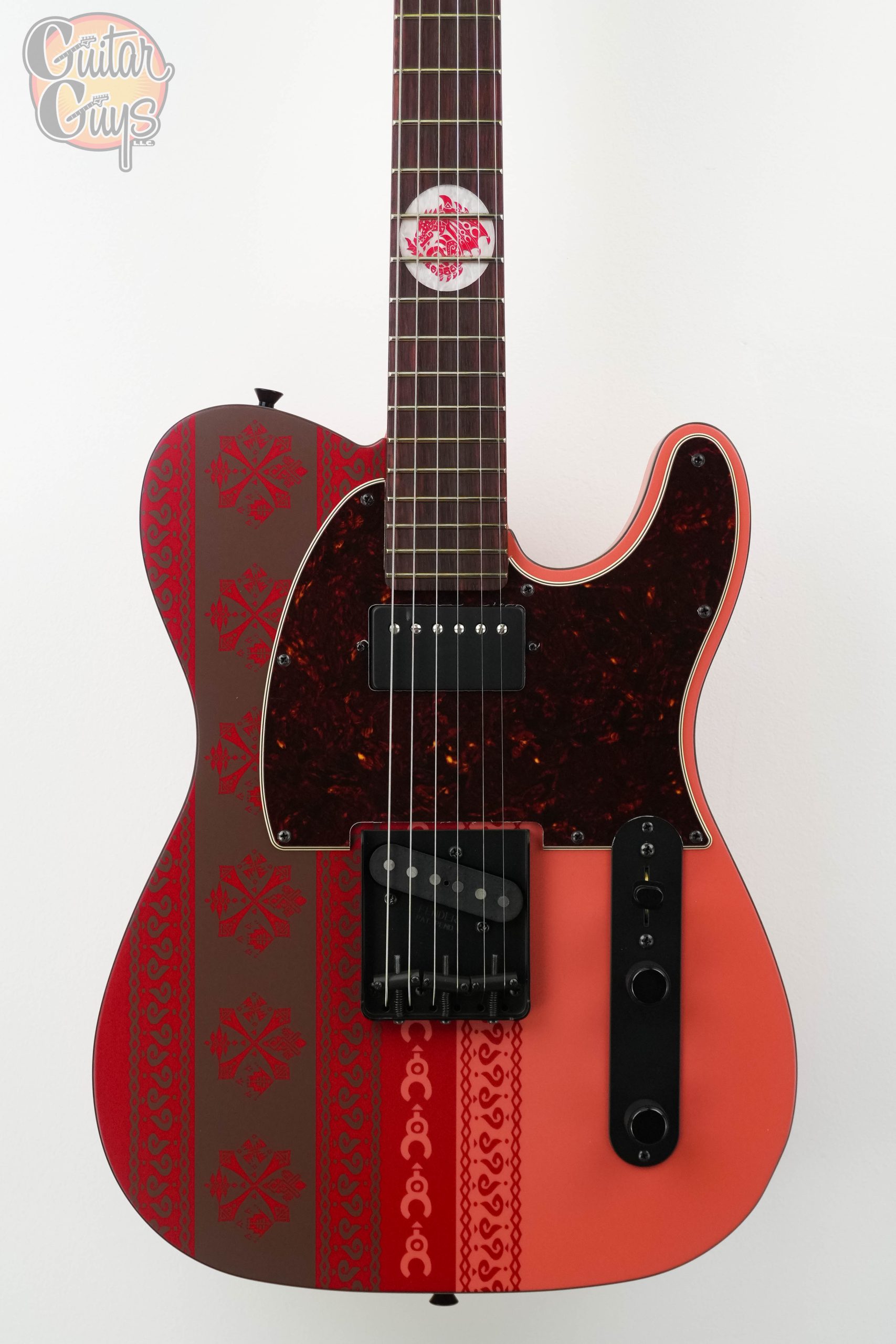 Fender Monster Hunter Rathalos Telecaster Rathalos Red - Guitar Guys
