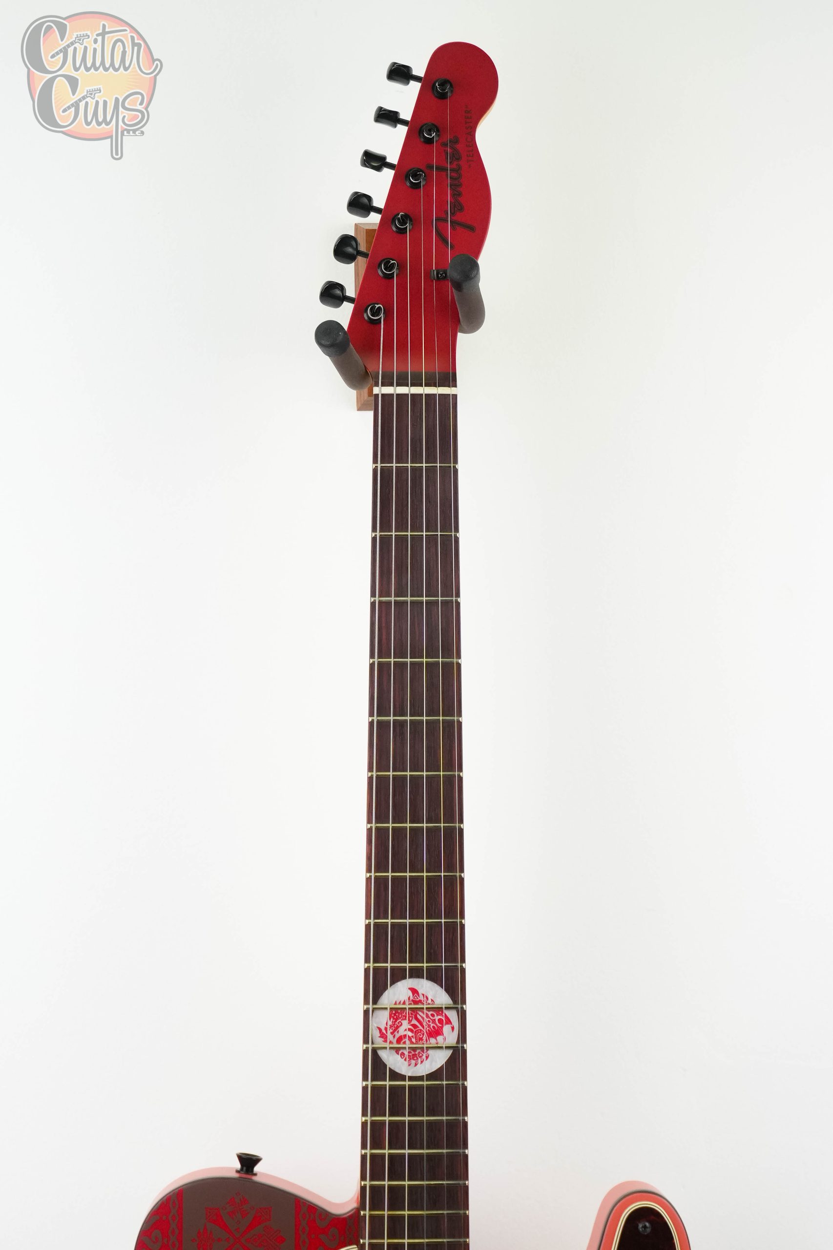 Fender Monster Hunter Rathalos Telecaster Rathalos Red - Guitar Guys