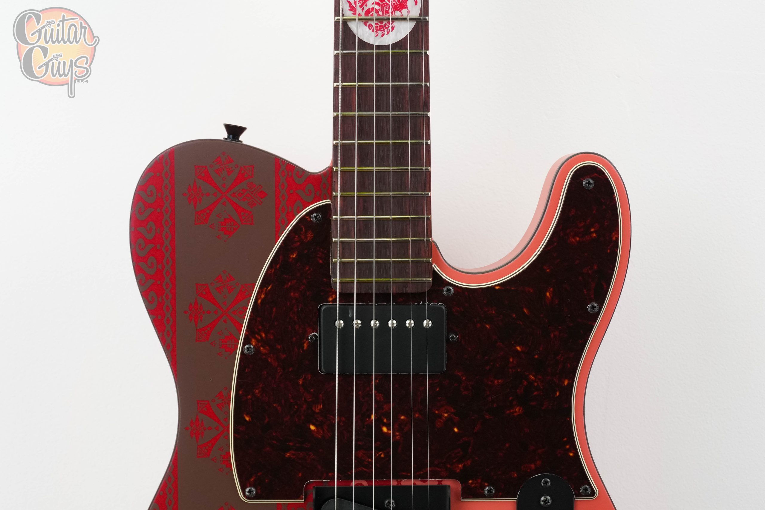 Fender Monster Hunter Rathalos Telecaster Rathalos Red - Guitar Guys
