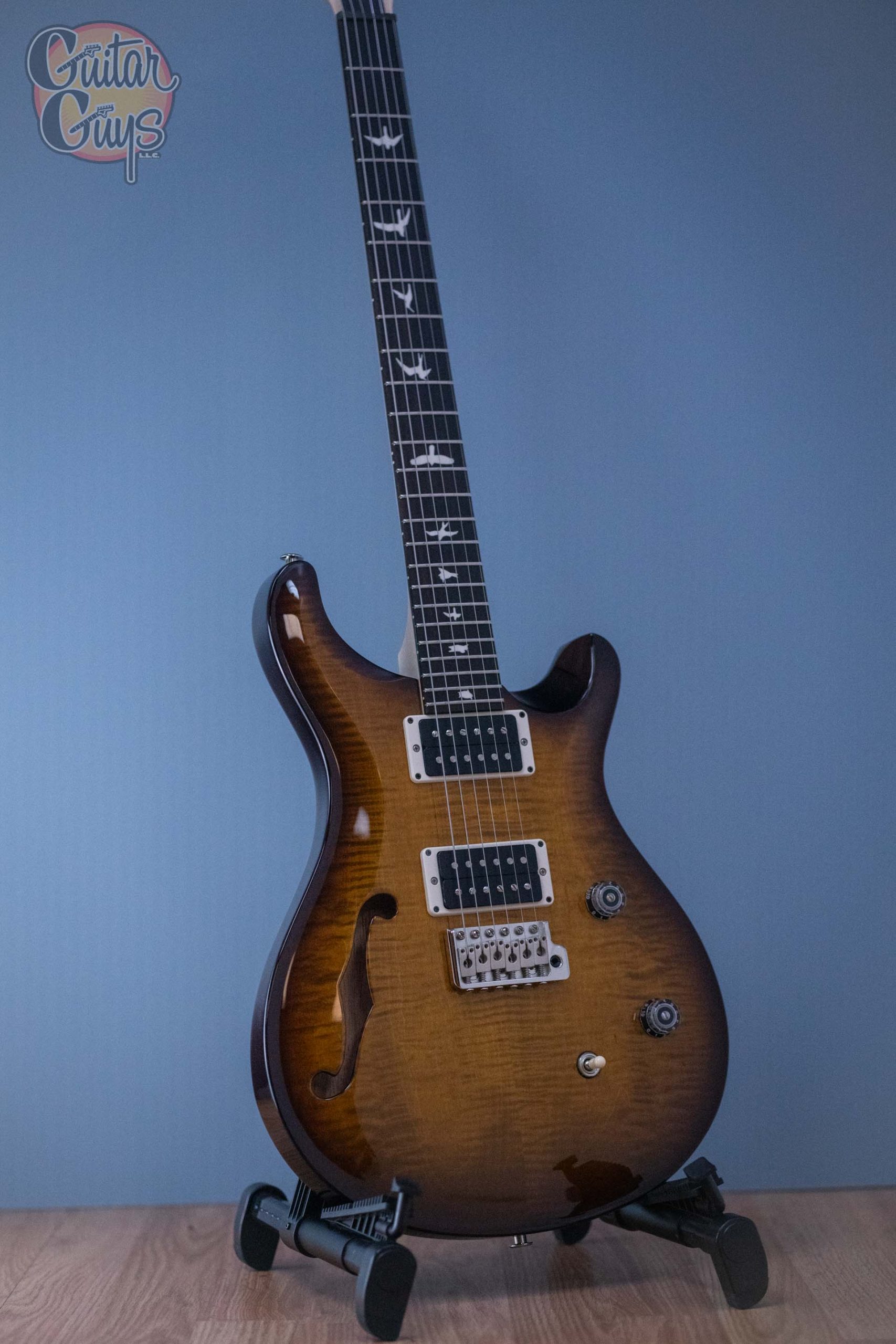 PRS CE 24 Semi-Hollow Black Amber