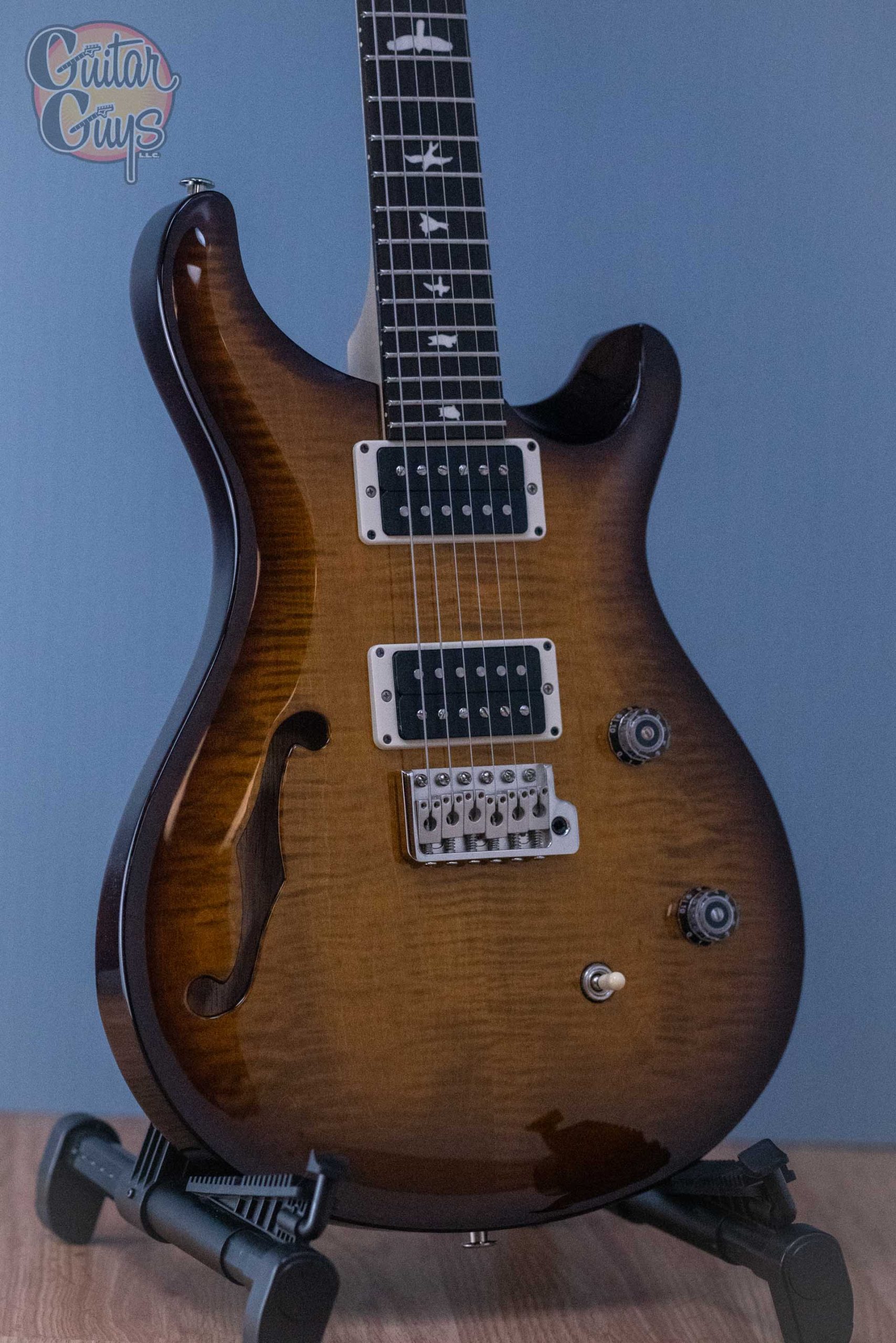 PRS CE 24 Semi-Hollow Black Amber - Image 3