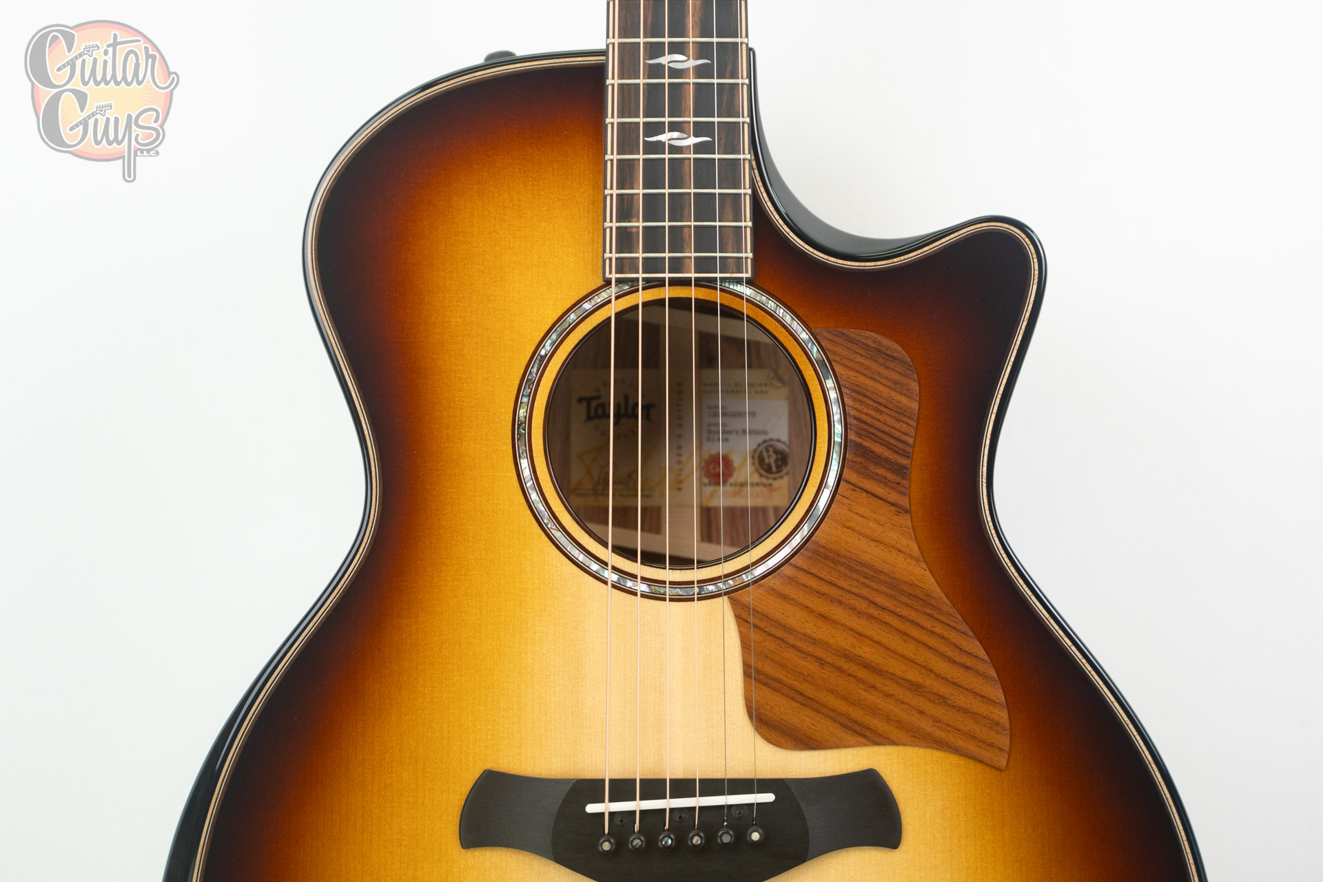 Taylor Builder's Edition 814ce Honduran/Adirondack Shaded Edge Burst - Image 3