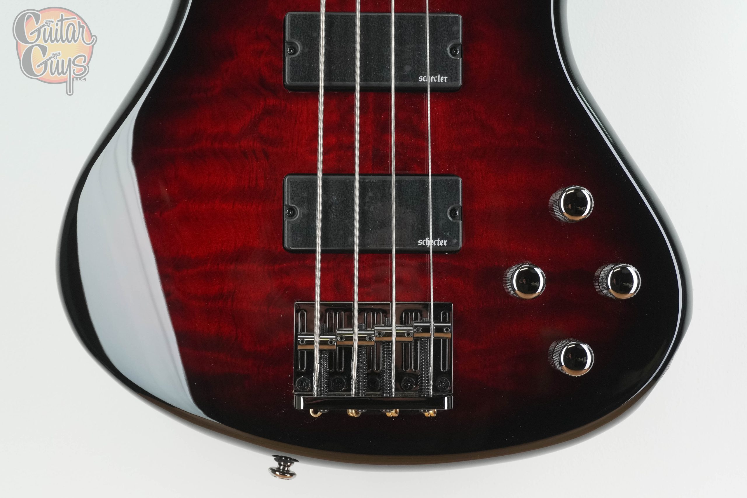 Schecter Stiletto Extreme 4 Black Cherry - Image 3