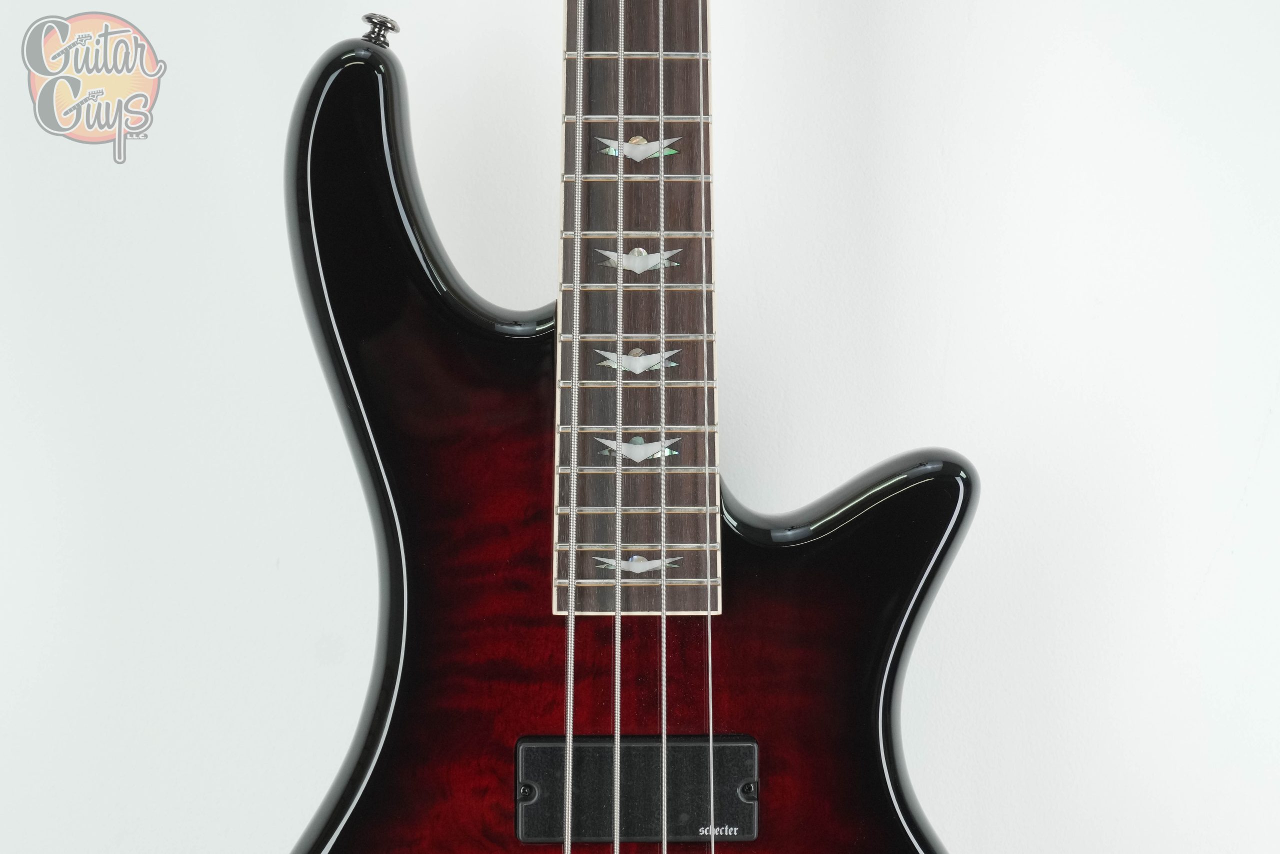 Schecter Stiletto Extreme 4 Black Cherry - Image 4