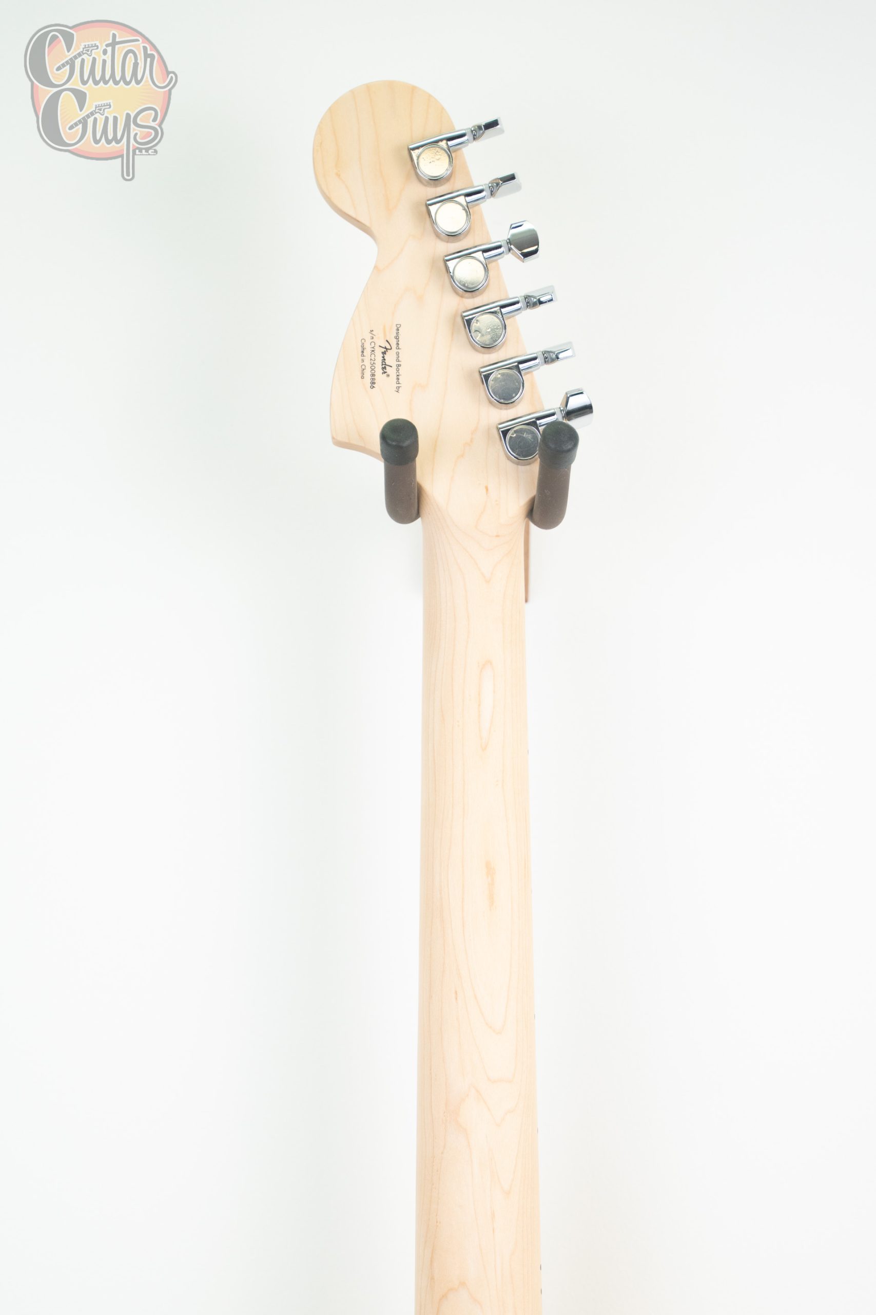 Squier FSR Affinity Series Jaguar Graffiti Yellow - Image 5