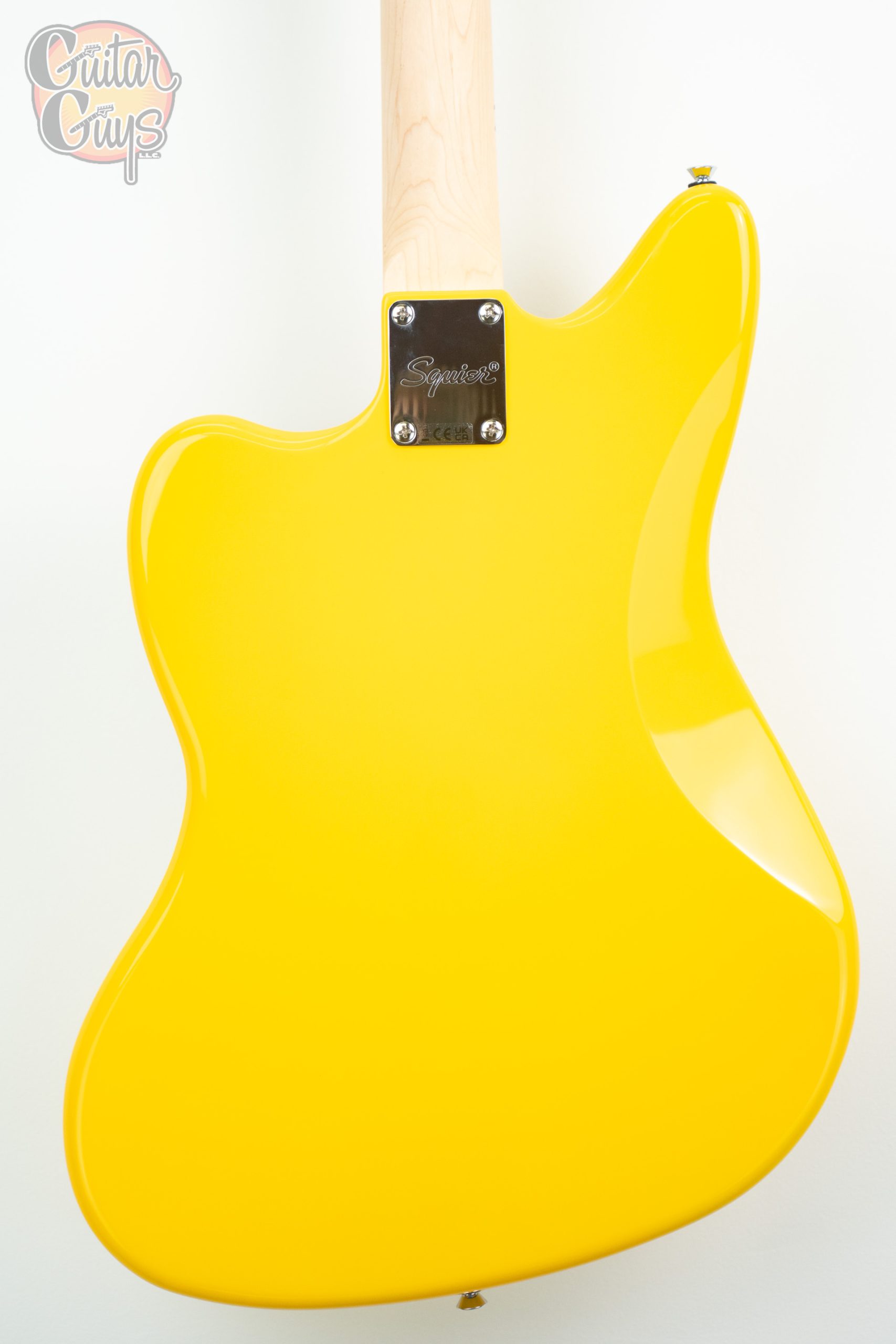 Squier FSR Affinity Series Jaguar Graffiti Yellow - Image 8