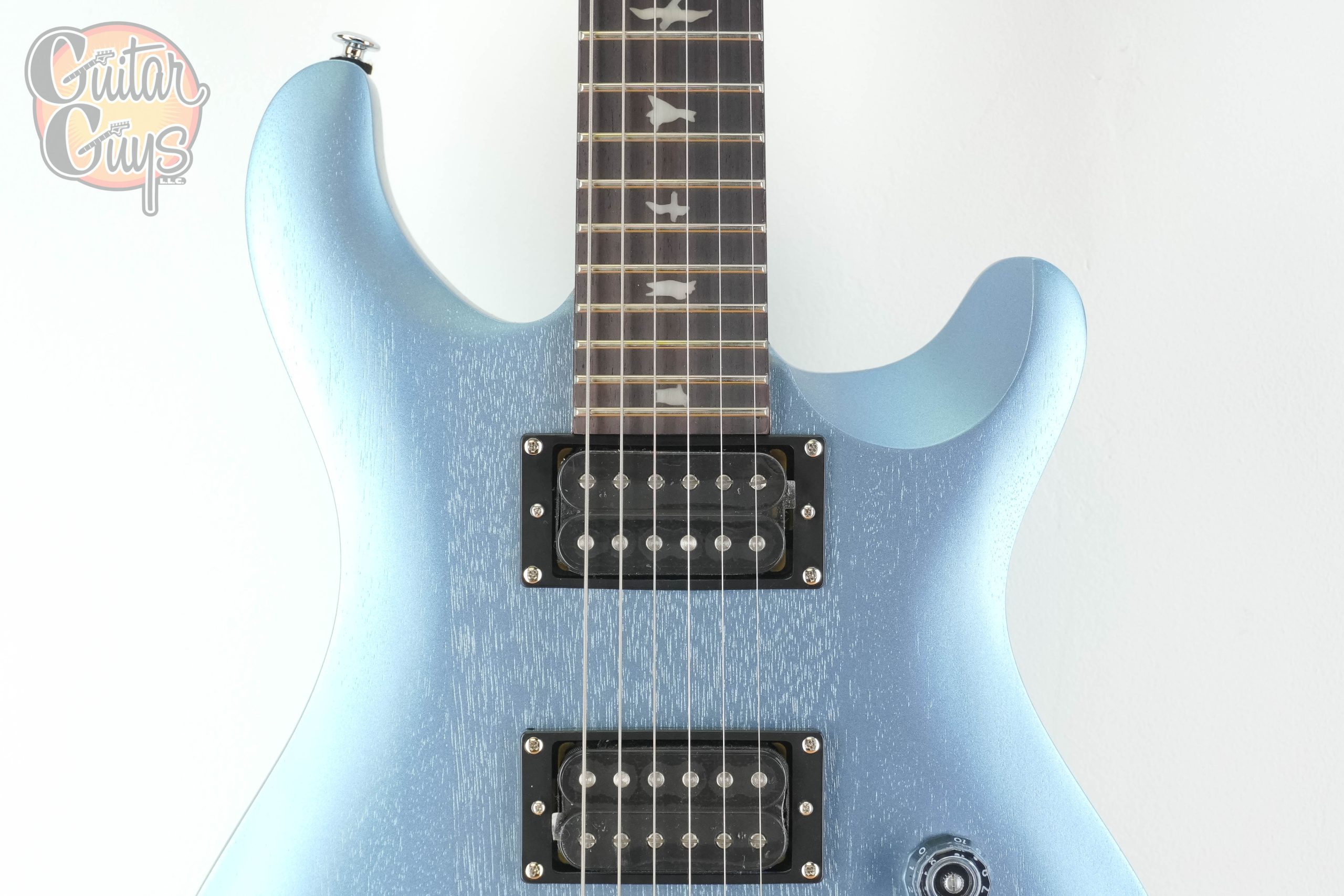 PRS SE CE24 Standard Satin Ice Blue Metallic - Image 4