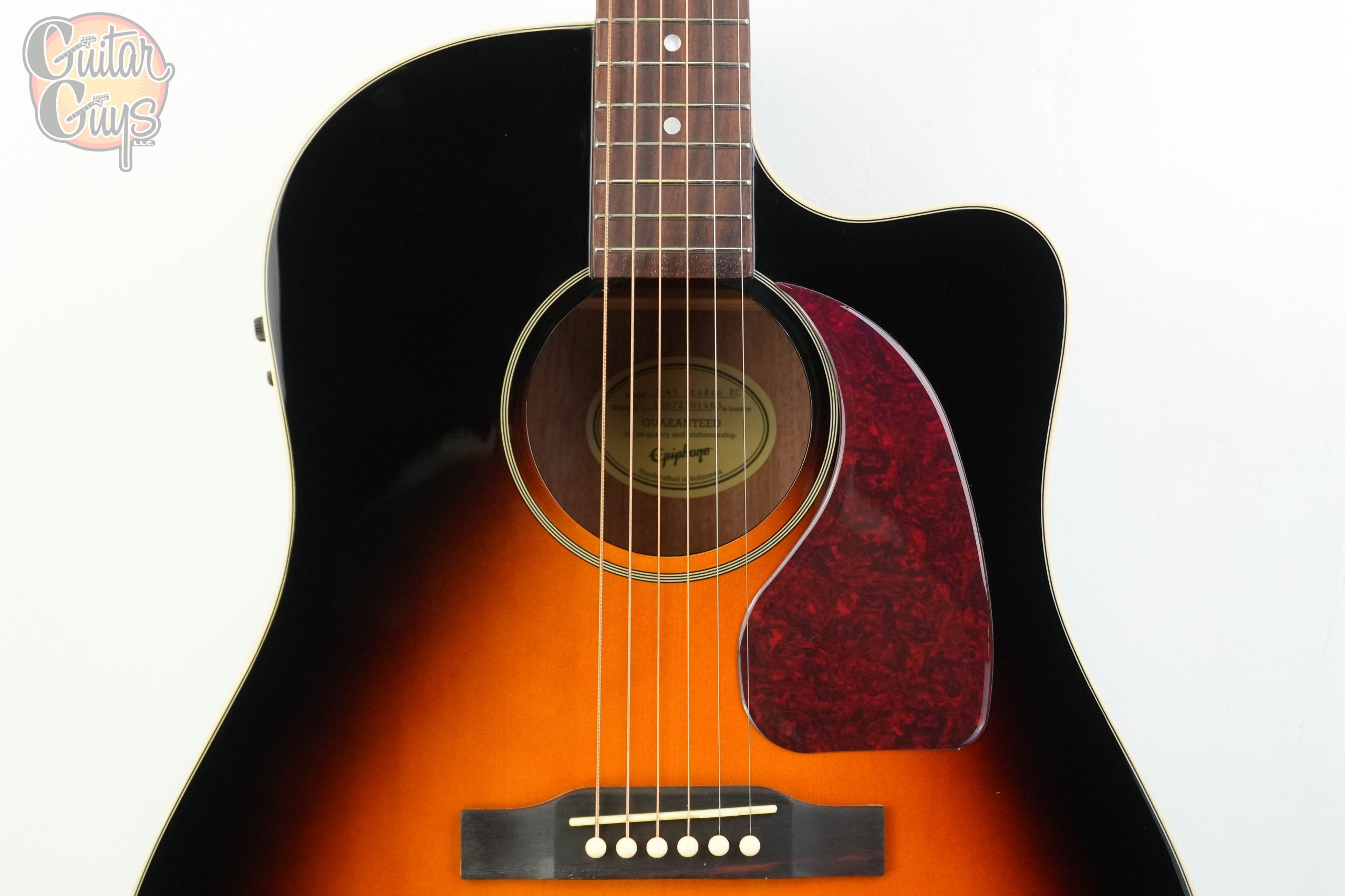 Epiphone J-45 EC Studio Vintage Sunburst - Image 4