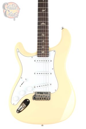 Pre-Owned PRS SE Silver Sky Left Handed Moon White