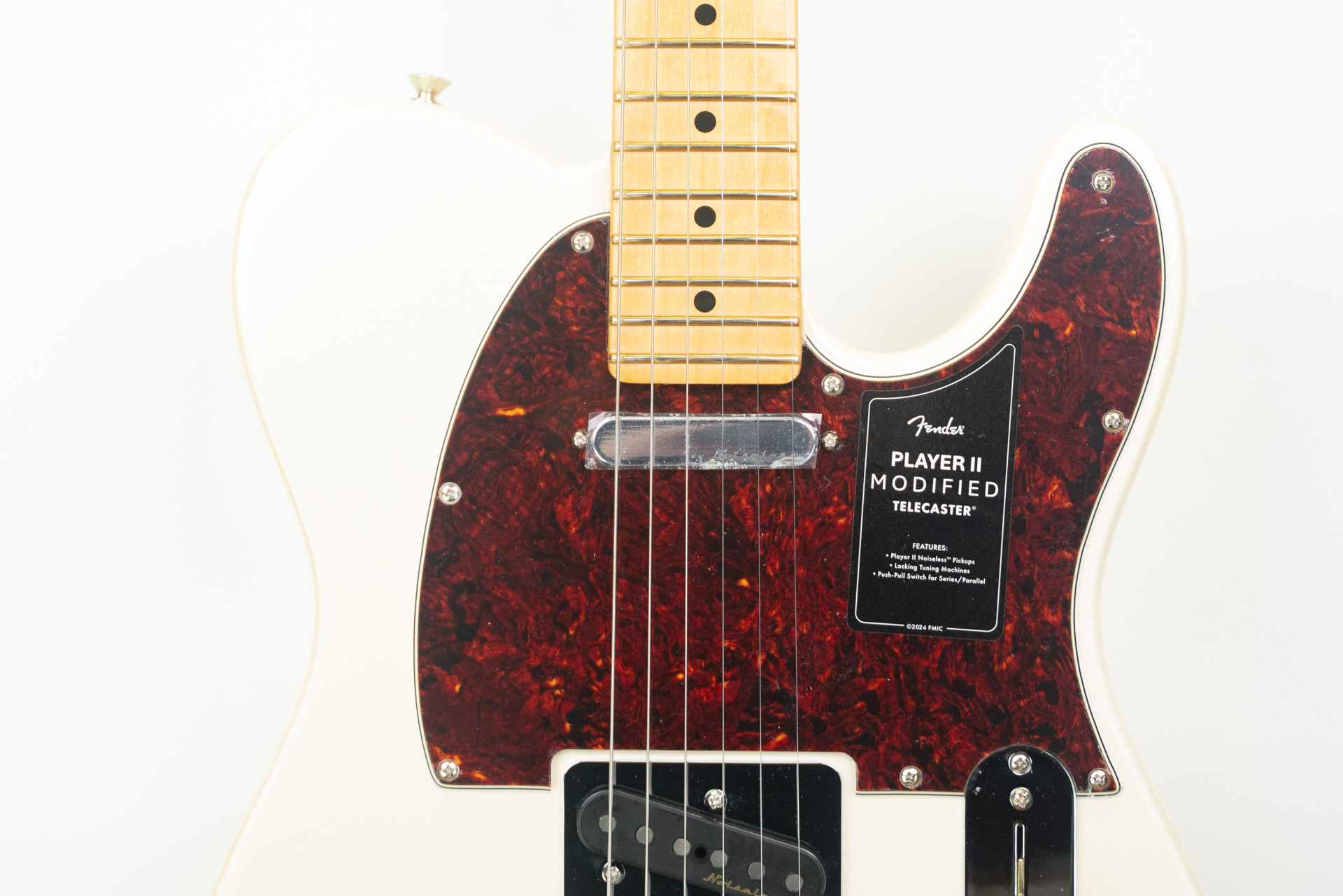 Fender Player II Modified Telecaster Olympic Pearl - Image 3