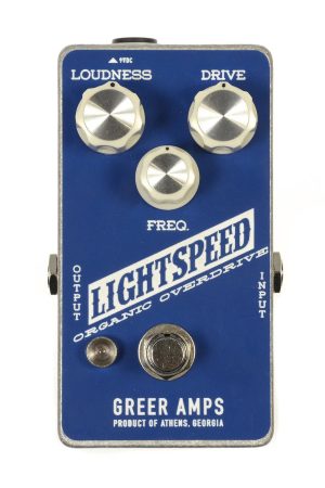 Greer Amps Lightspeed Organic Overdrive Standard Blue