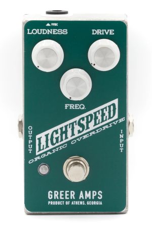 Greer Amps Lightspeed Organic Overdrive Pine Green