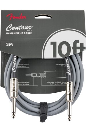 Fender Contour 10' Cable Inca Silver